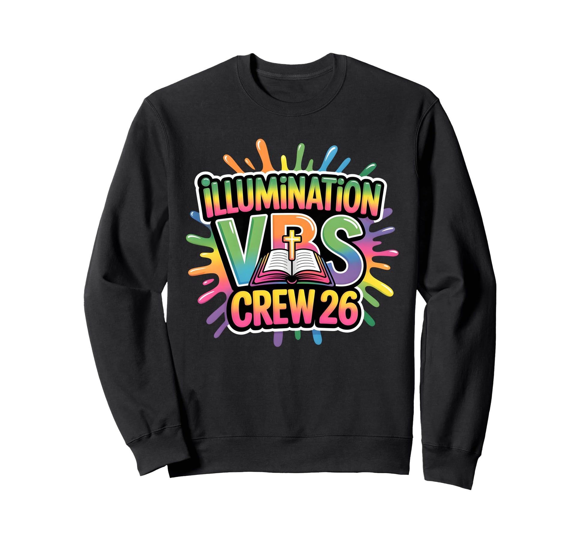 Illumination Vbs Crew 26 Sweatshirt - Aesthetic Graphic Unisex - T-Shirt, Sweatshirt, Hoodie