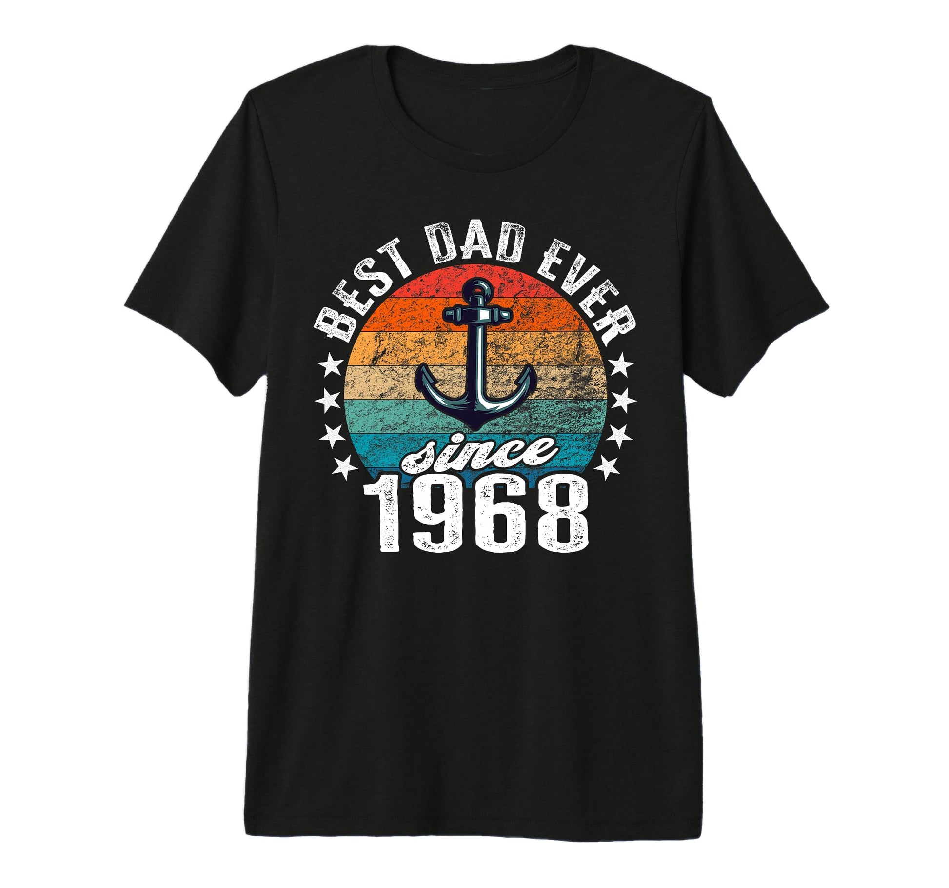 Best Dad World No Joke Best Dad Since T-Shirt - Minimalist Print Men Women - T-Shirt, Sweatshirt, Hoodie