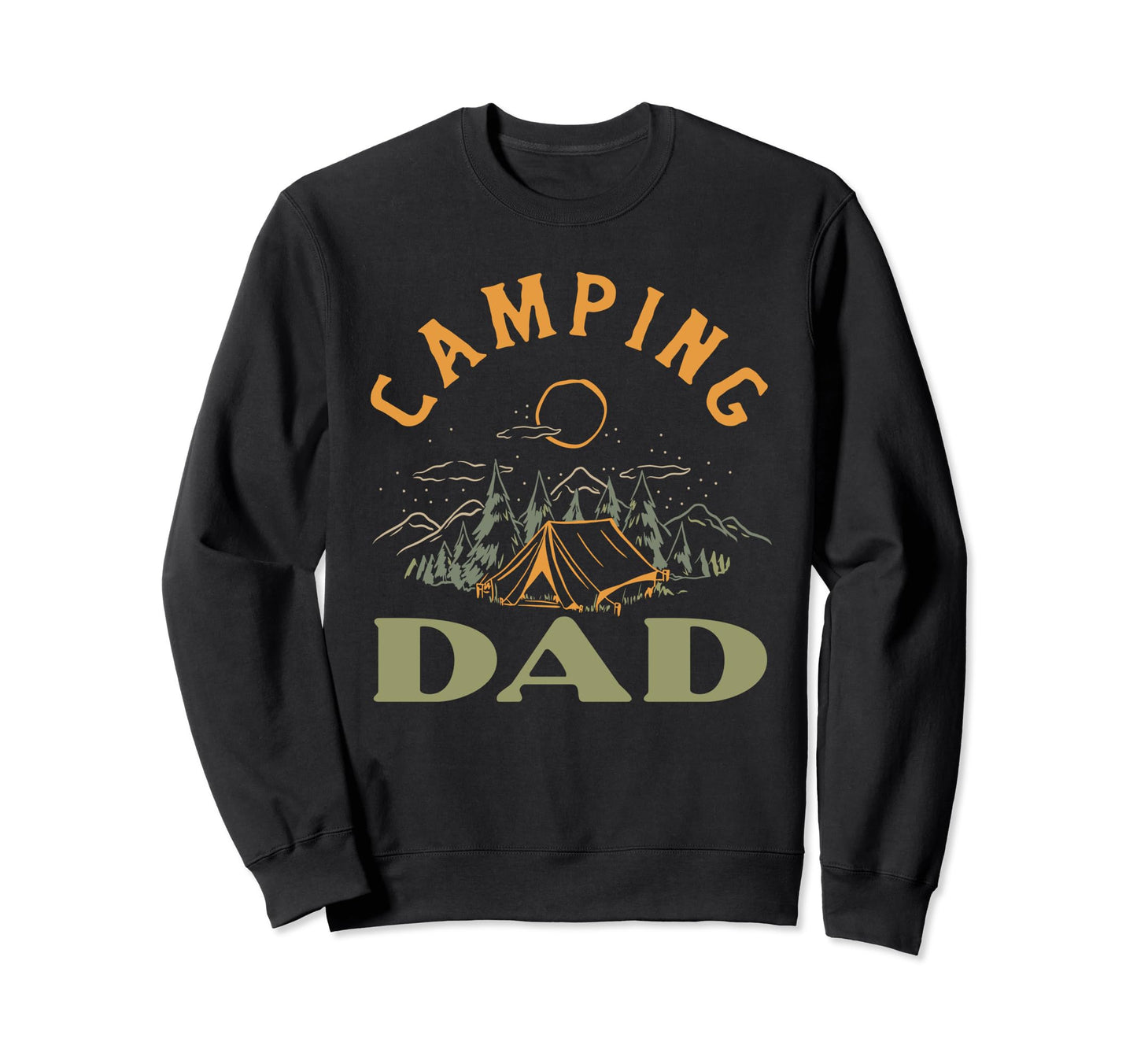 Camping Dad 5Th Wheel Camper Rv Sweatshirt - Trendy Graphic Unisex - T-Shirt, Sweatshirt, Hoodie