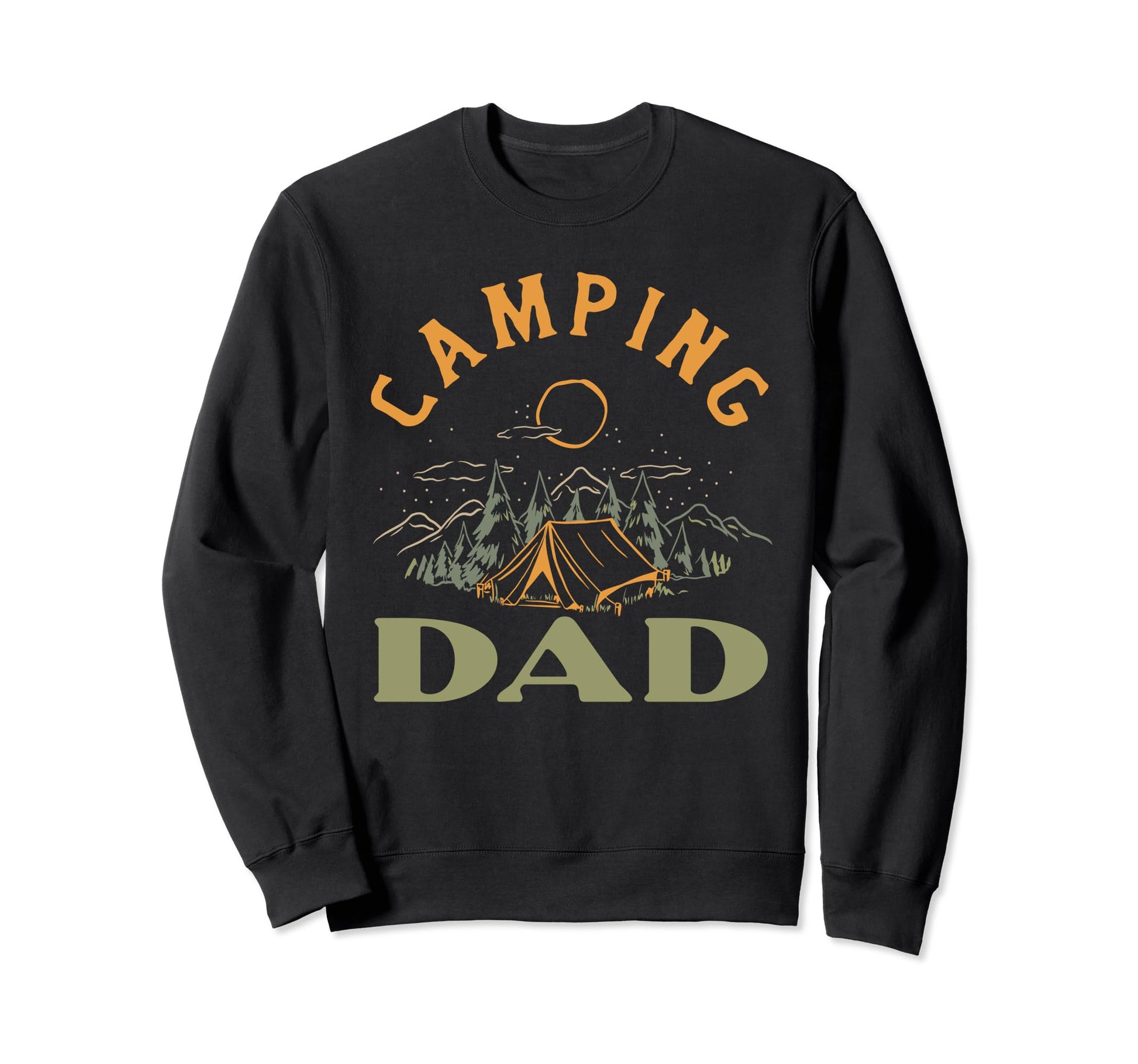 Camping Dad 5Th Wheel Camper Rv Sweatshirt - Trendy Graphic Unisex - T-Shirt, Sweatshirt, Hoodie