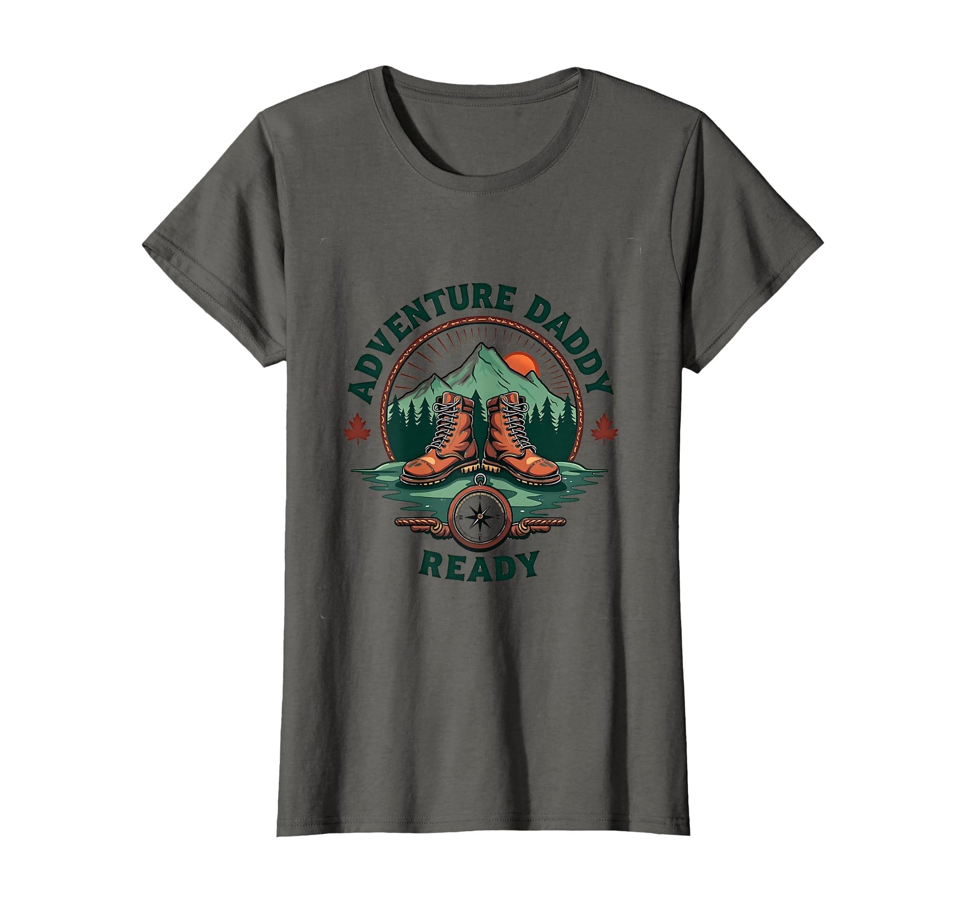 Adventure Daddy Ready Outdoor Explorer Dad T-Shirt - Trendy Graphic Unisex - T-Shirt, Sweatshirt, Hoodie