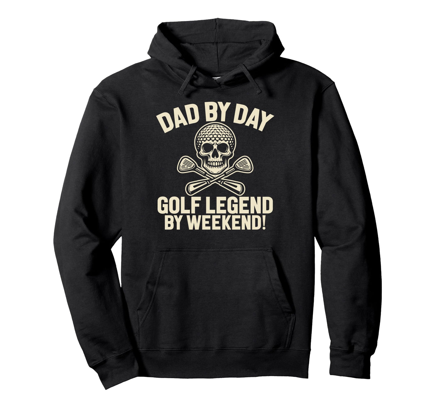 Dad Day Golf Legend Weekend Golf Dad Hoodie - Graphic Print Men Women - T-Shirt, Sweatshirt, Hoodie