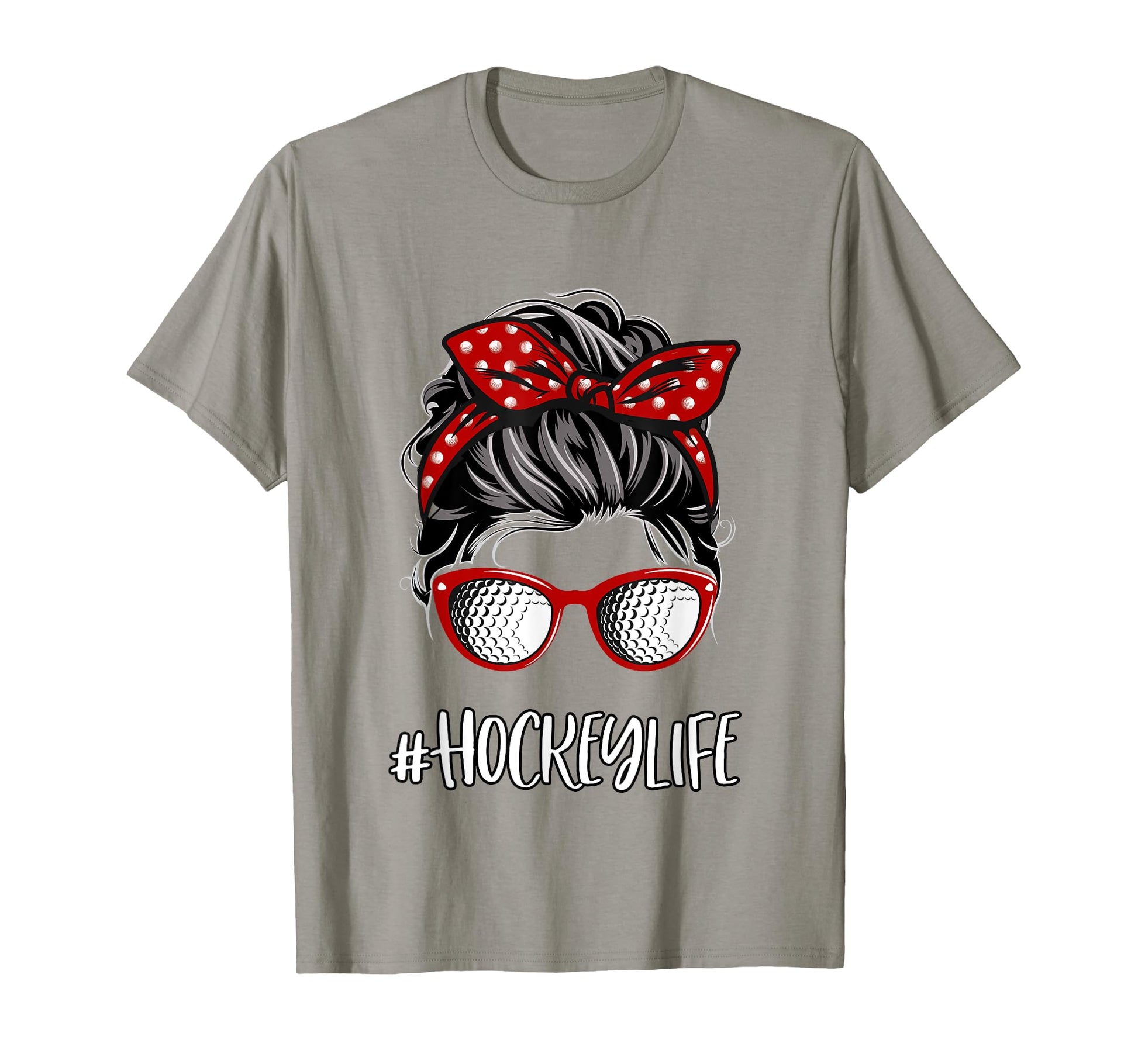 Field Hockey Field Hockey Player Messy T-Shirt - Unique Graphic for Adults - T-Shirt, Sweatshirt, Hoodie