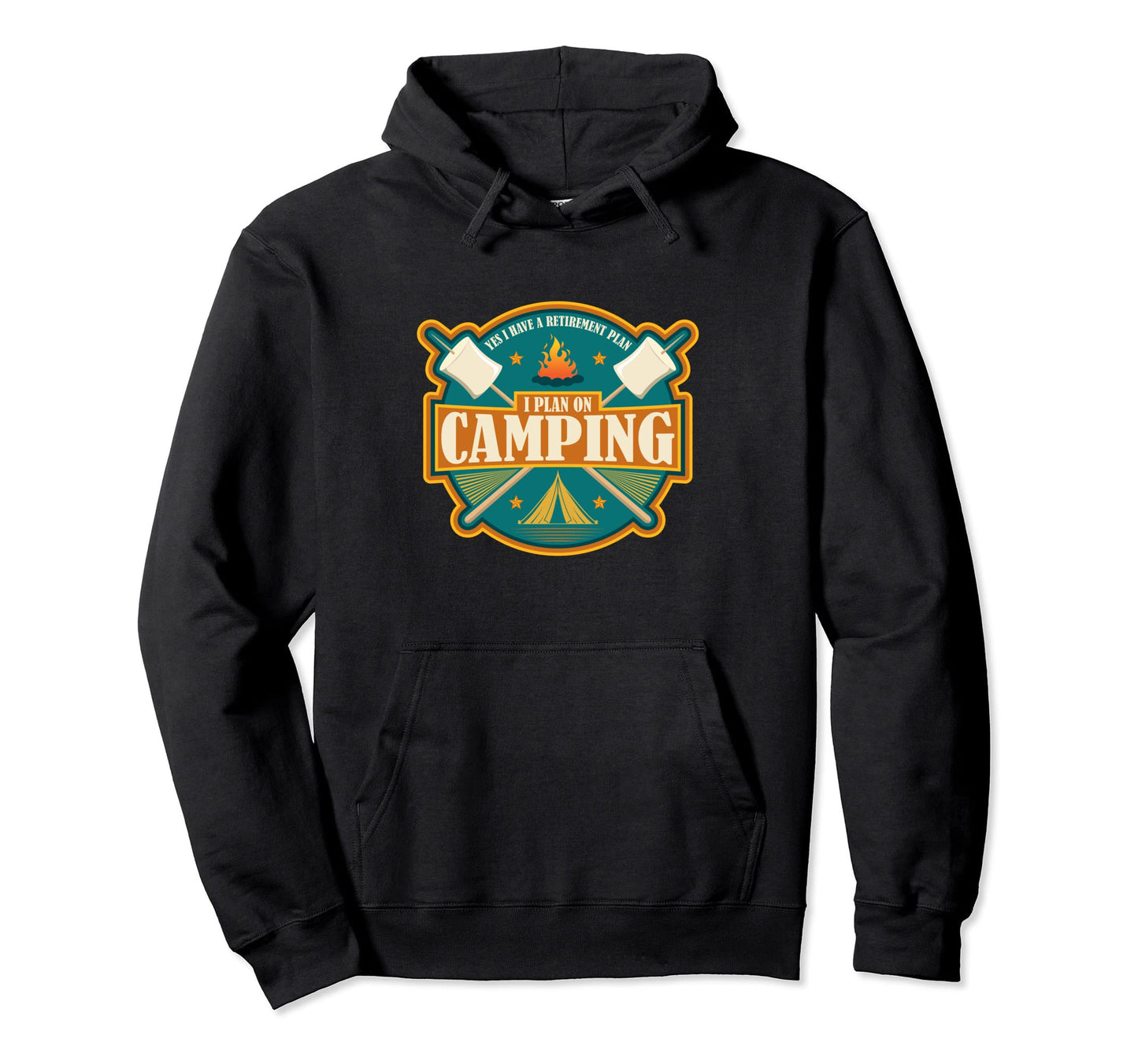 Camping Nature Mountains Adventure Hoodie - Streetwear Style for Adults - T-Shirt, Sweatshirt, Hoodie