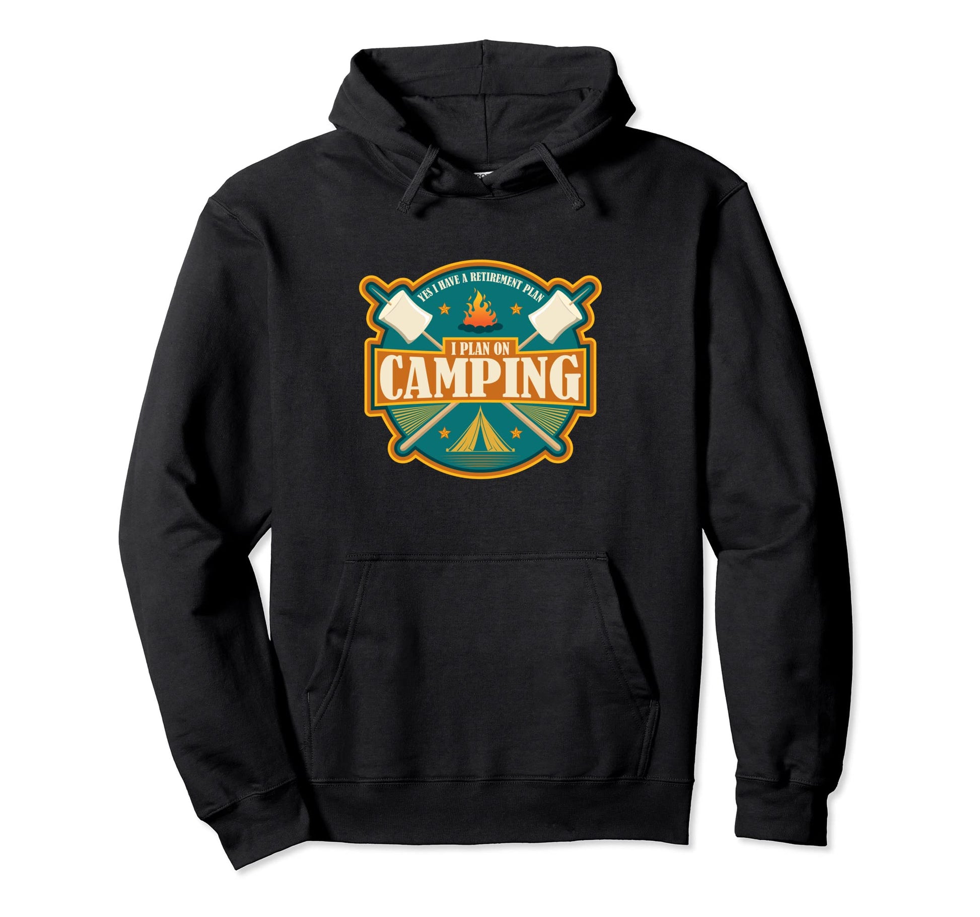 Camping Nature Mountains Adventure Hoodie - Streetwear Style for Adults - T-Shirt, Sweatshirt, Hoodie