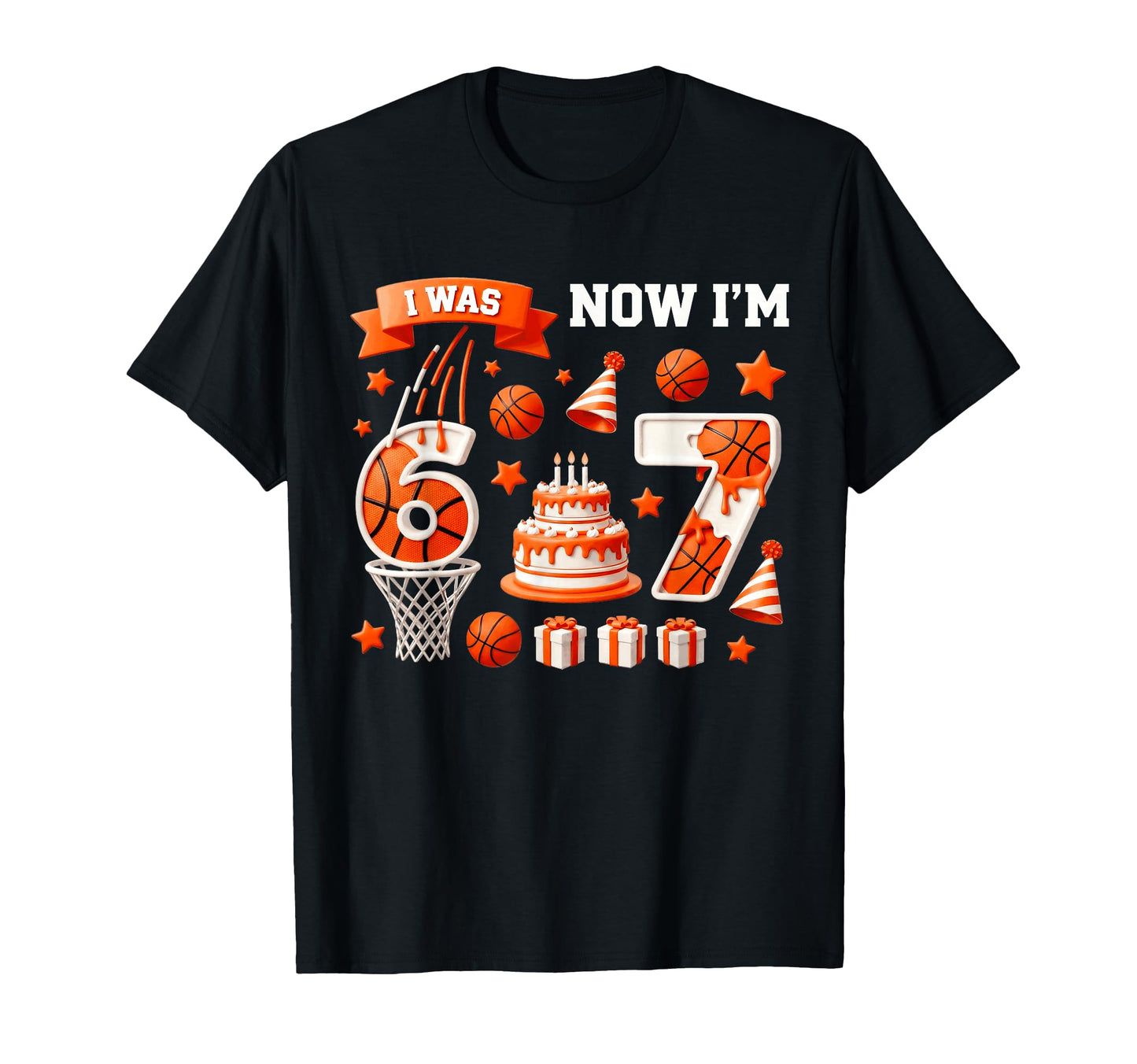 I Was 6 Now Im 7 Years Old T-Shirt - Aesthetic Graphic for Adults - T-Shirt, Sweatshirt, Hoodie