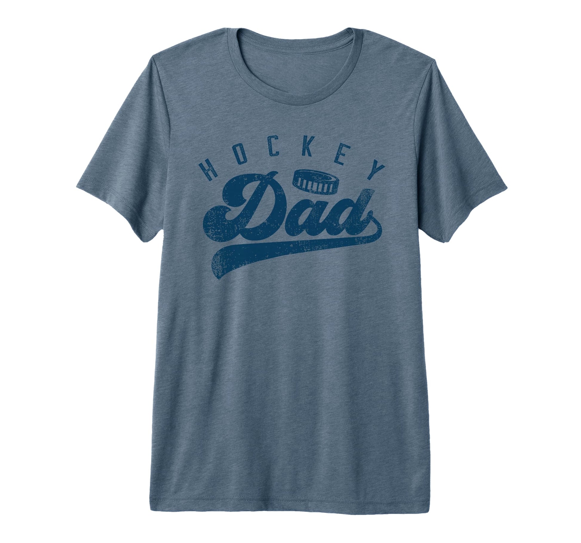 Hockey Dad Gifts Daddy Fathers Day Tri T-Shirt - Unique Graphic for Adults - T-Shirt, Sweatshirt, Hoodie