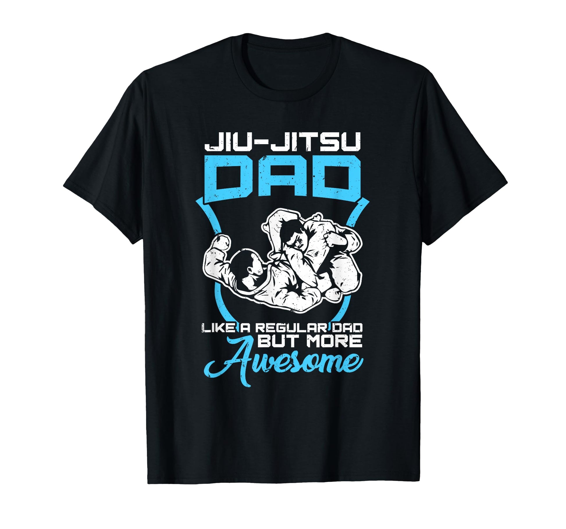 Jiu Jitsu Dad Athletic Rolling T-Shirt - Graphic Print Unisex - T-Shirt, Sweatshirt, Hoodie