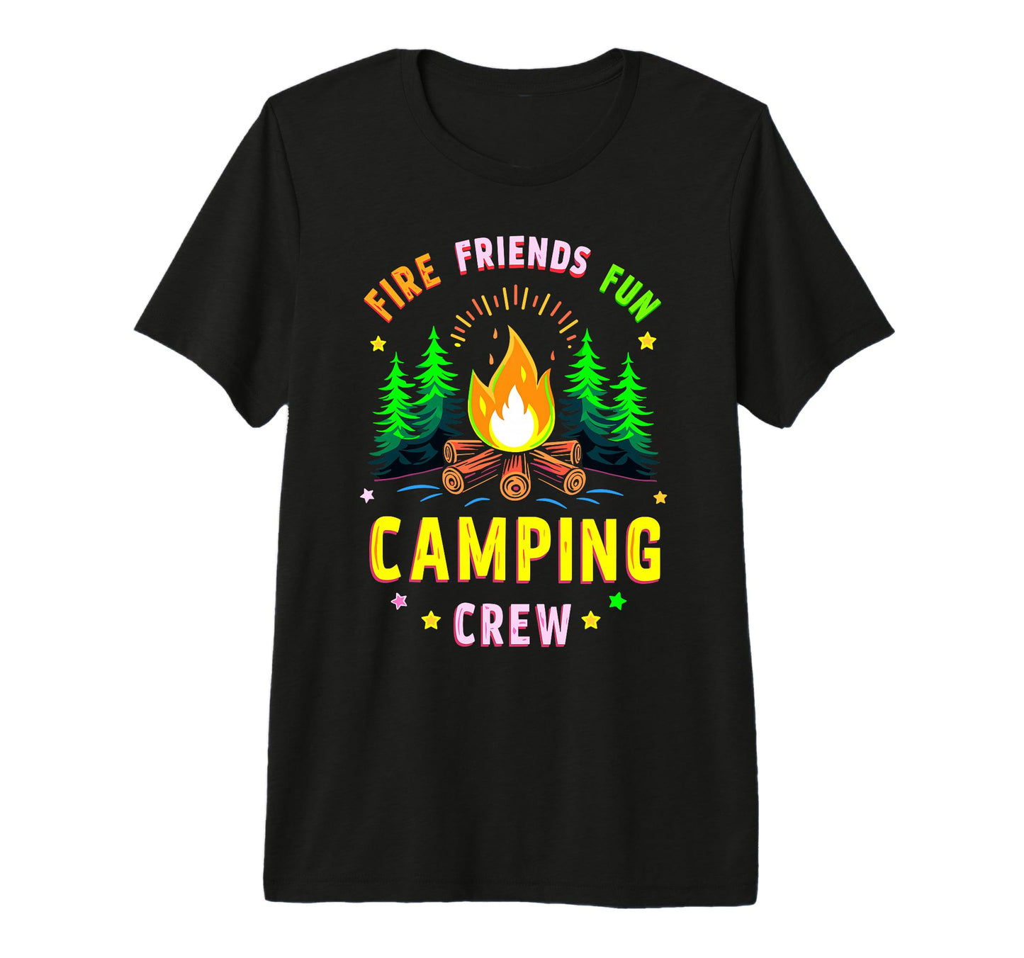 Camping Crew Group Matching Funny Hiking T-Shirt - Streetwear Style Unisex - T-Shirt, Sweatshirt, Hoodie