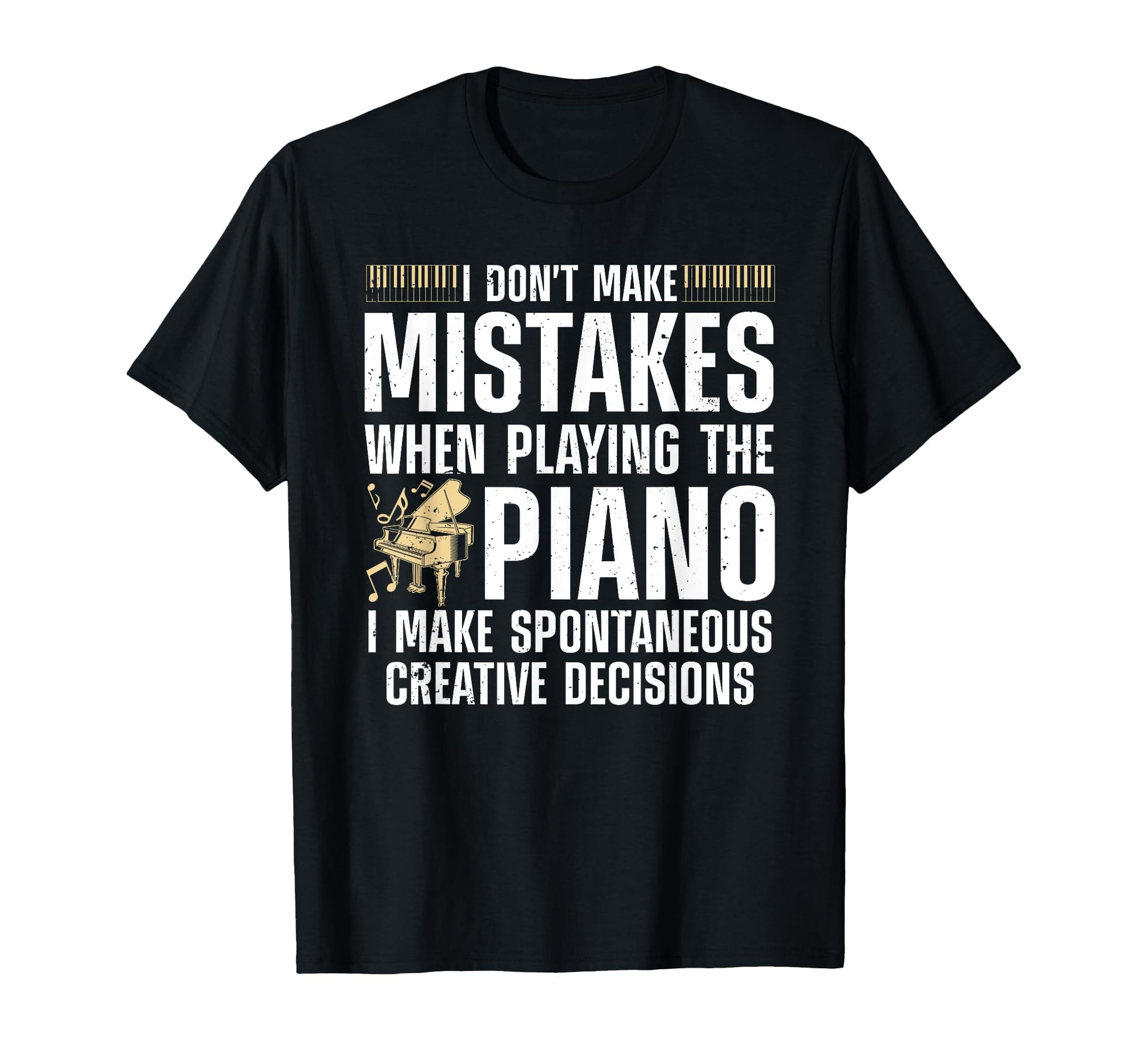 Piano Art Music Lovers Musician Piano T-Shirt - Custom Art Print Men Women - T-Shirt, Sweatshirt, Hoodie