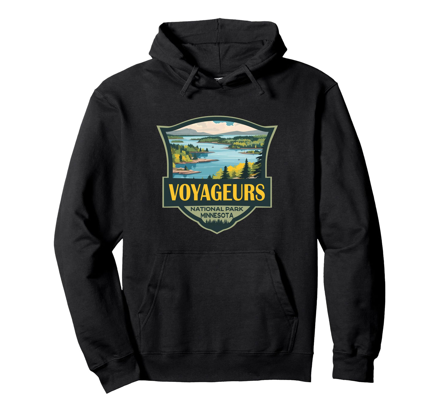 Voyageurs National Park Hoodie - Casual Everyday Wear for Adults - T-Shirt, Sweatshirt, Hoodie