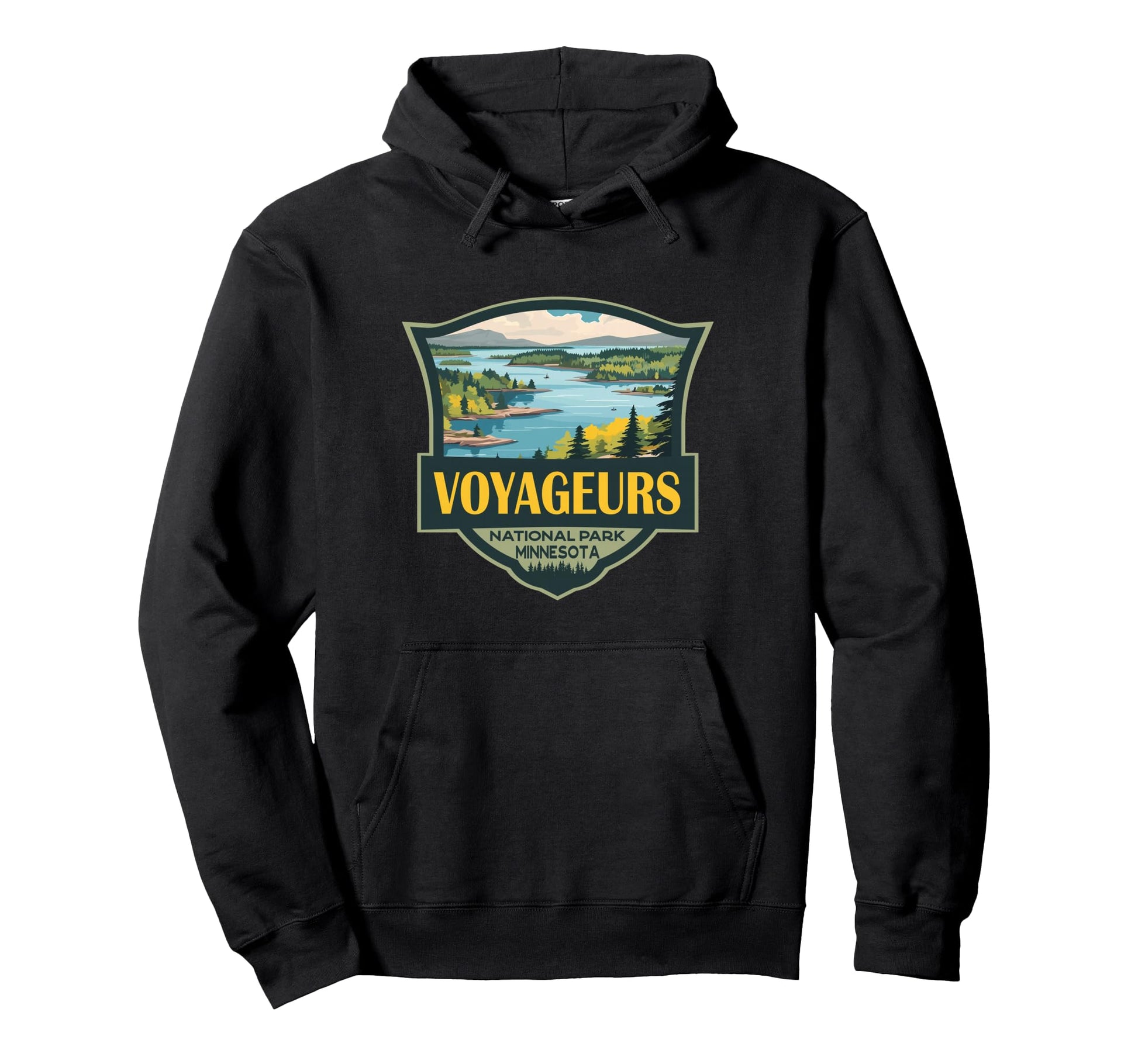Voyageurs National Park Hoodie - Casual Everyday Wear for Adults - T-Shirt, Sweatshirt, Hoodie