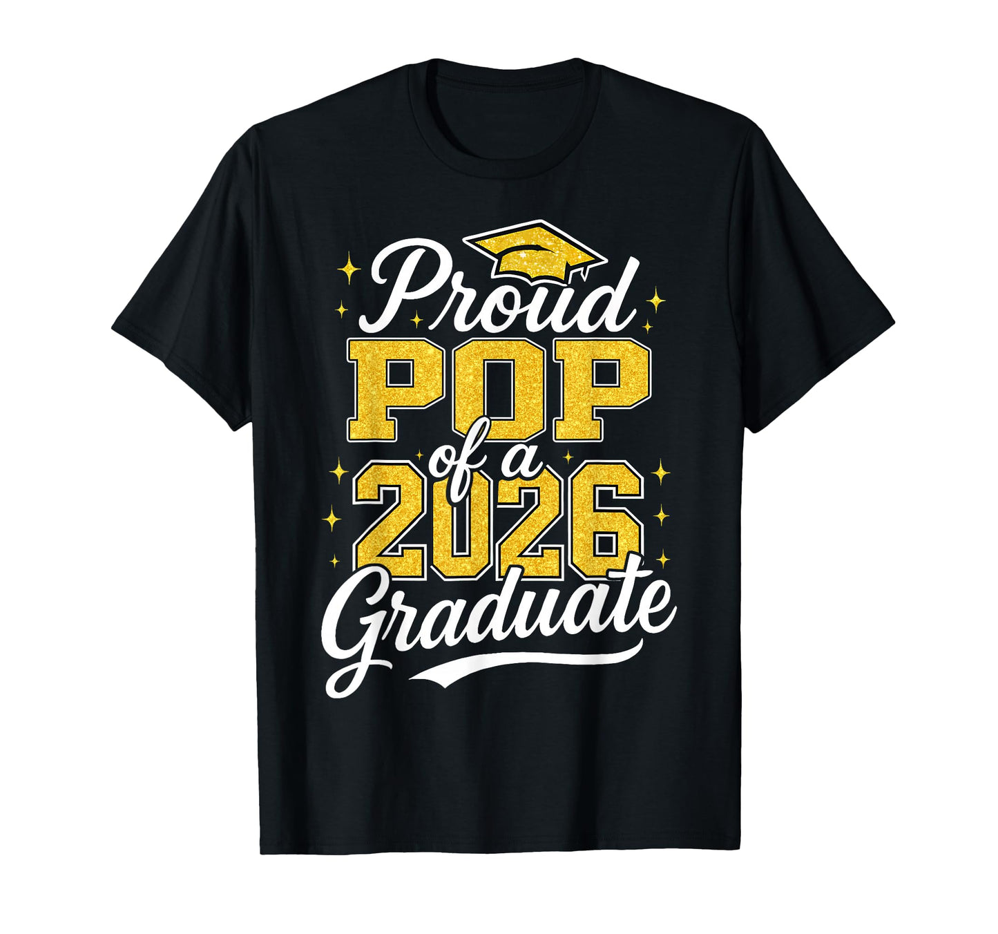 Proud Pop 2026 Graduate Class 2026 T-Shirt - Custom Art Print Unisex - T-Shirt, Sweatshirt, Hoodie