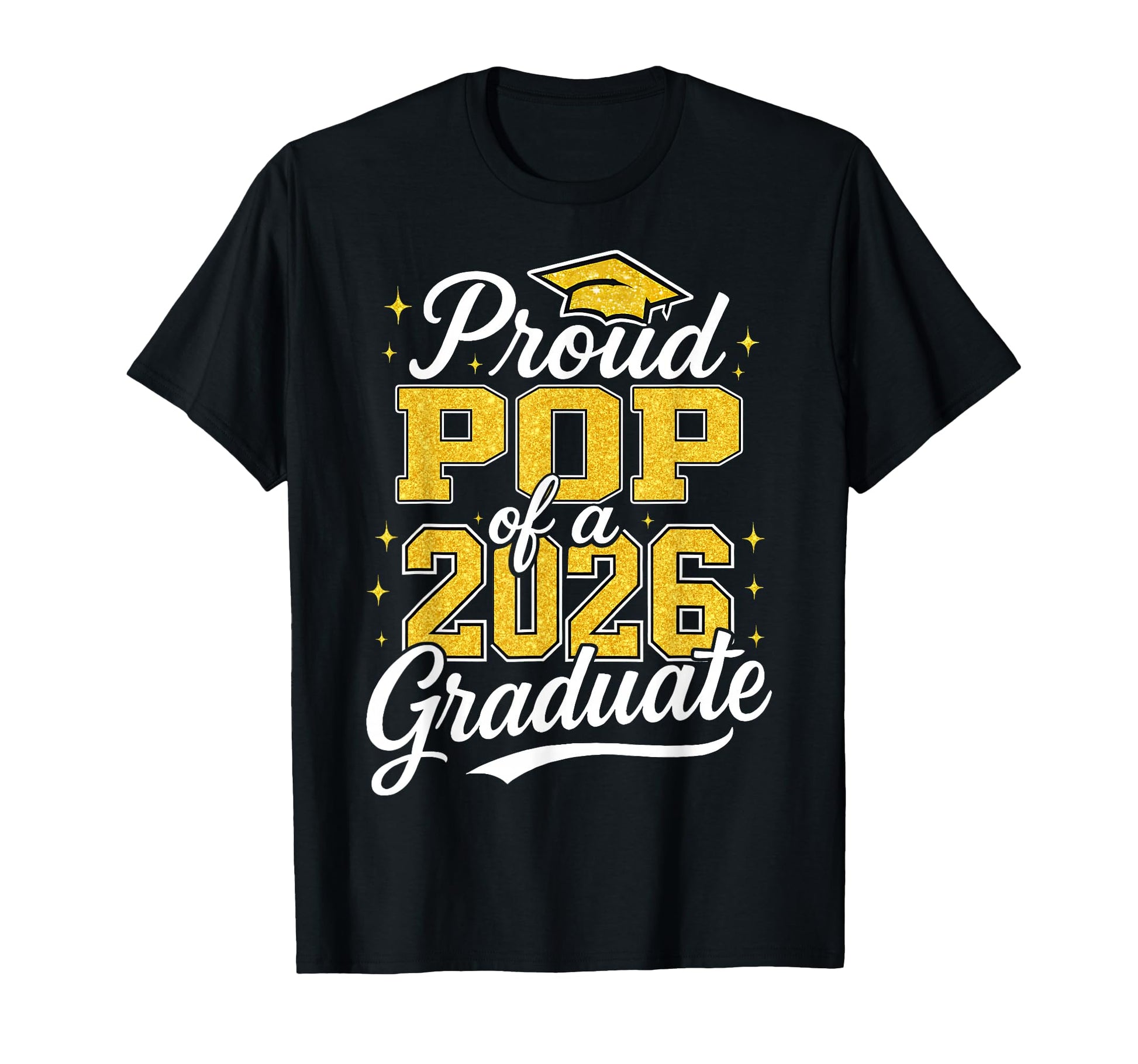 Proud Pop 2026 Graduate Class 2026 T-Shirt - Custom Art Print Unisex - T-Shirt, Sweatshirt, Hoodie