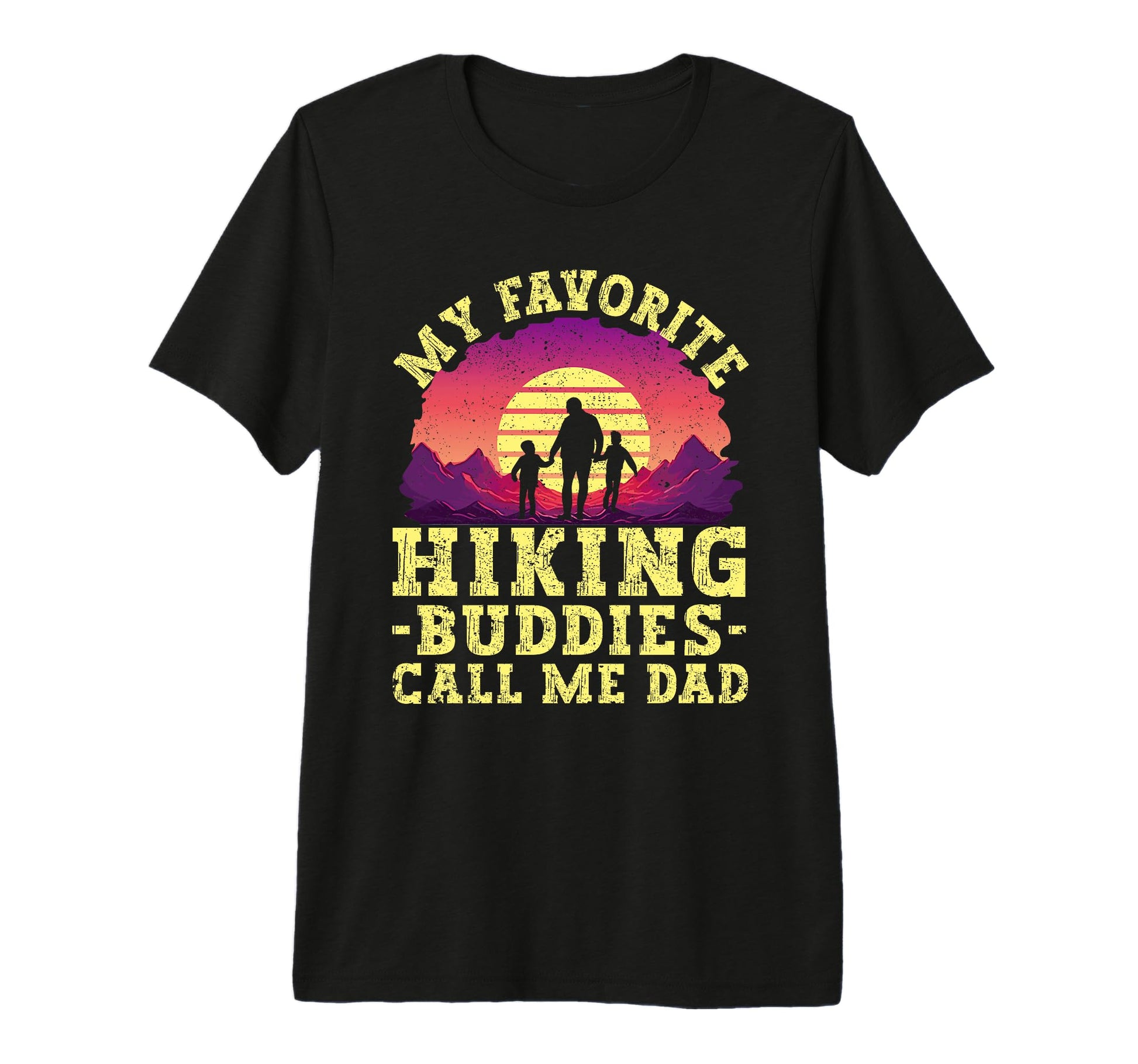 Mens My Favorite Hiking Buddies Call T-Shirt - Novelty Apparel Men Women - T-Shirt, Sweatshirt, Hoodie