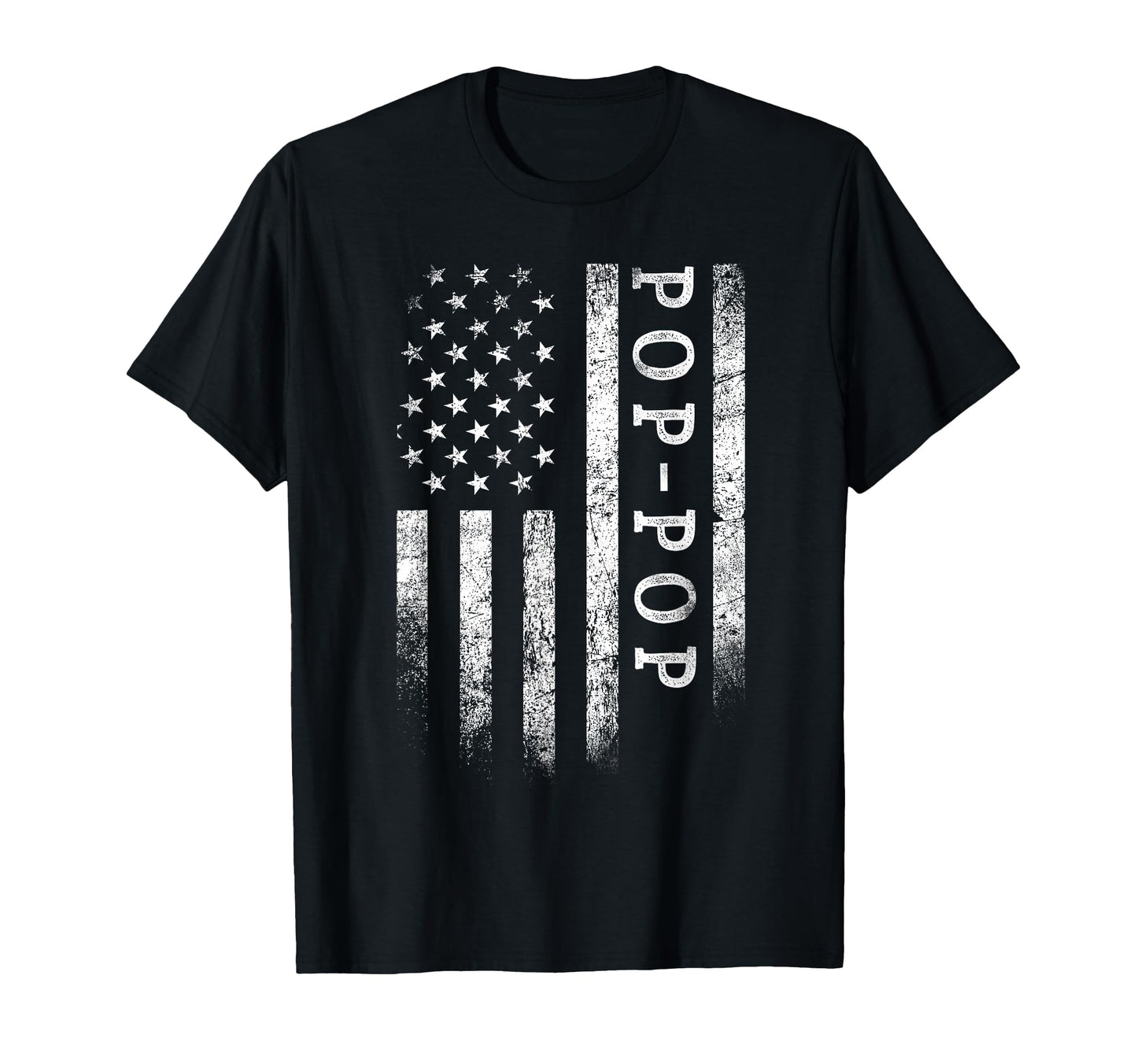 Pop Pop American Flag Pop Pop Gifts T-Shirt - Unique Graphic Unisex - T-Shirt, Sweatshirt, Hoodie