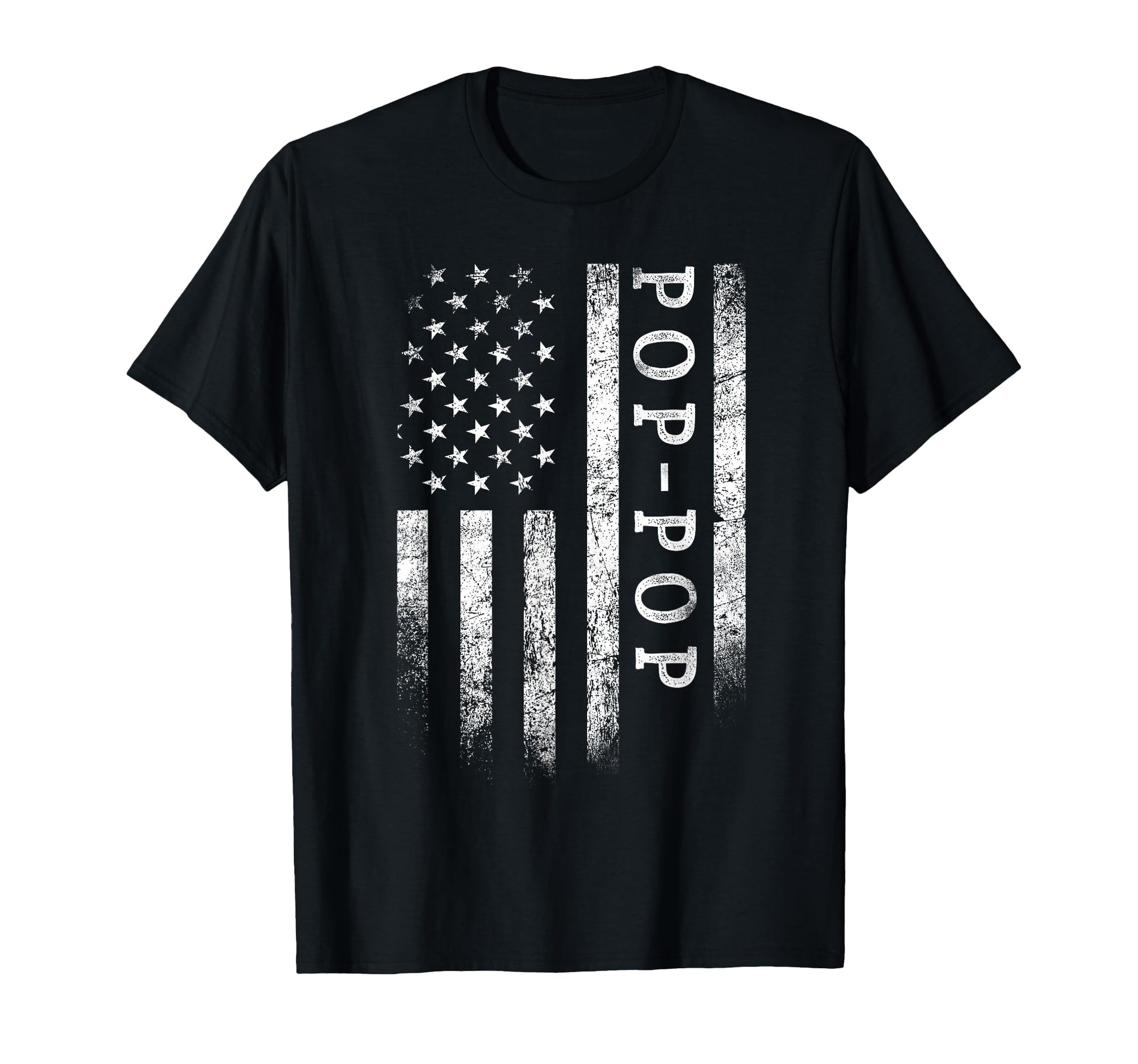 Pop Pop American Flag Pop Pop Gifts T-Shirt - Unique Graphic Unisex - T-Shirt, Sweatshirt, Hoodie