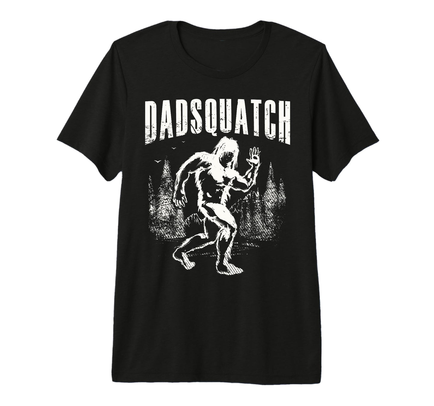 Mens Dadsquatch Sasquatch Dad T-Shirt - Fun Novelty Design for Adults - T-Shirt, Sweatshirt, Hoodie