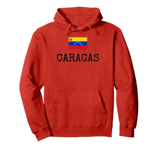 Caracas Venezuela Country Travel Town Hoodie - Trendy Graphic Unisex - T-Shirt, Sweatshirt, Hoodie