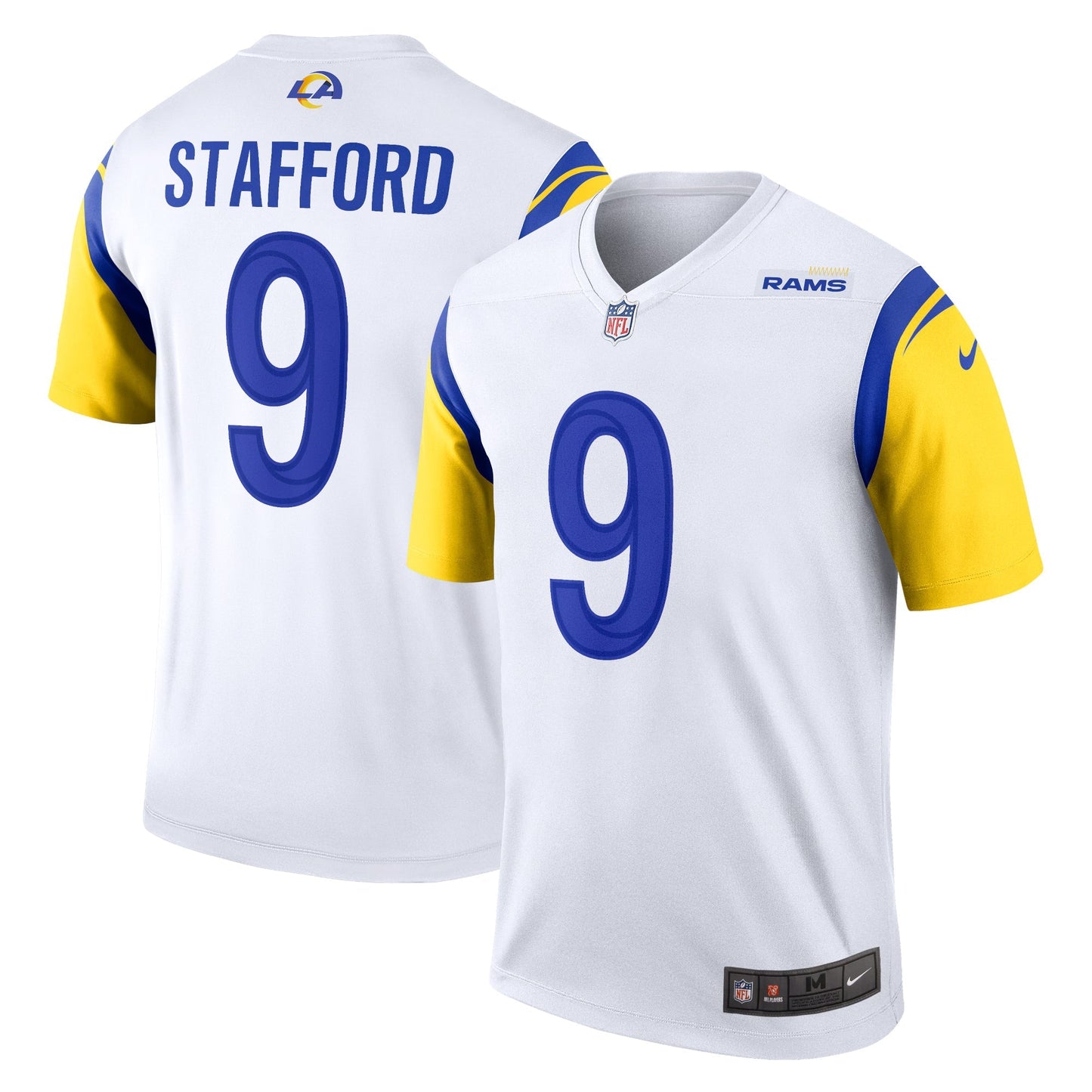 Los Angeles Rams Matthew Stafford White Legend Player Performance Top football jersey product view 1