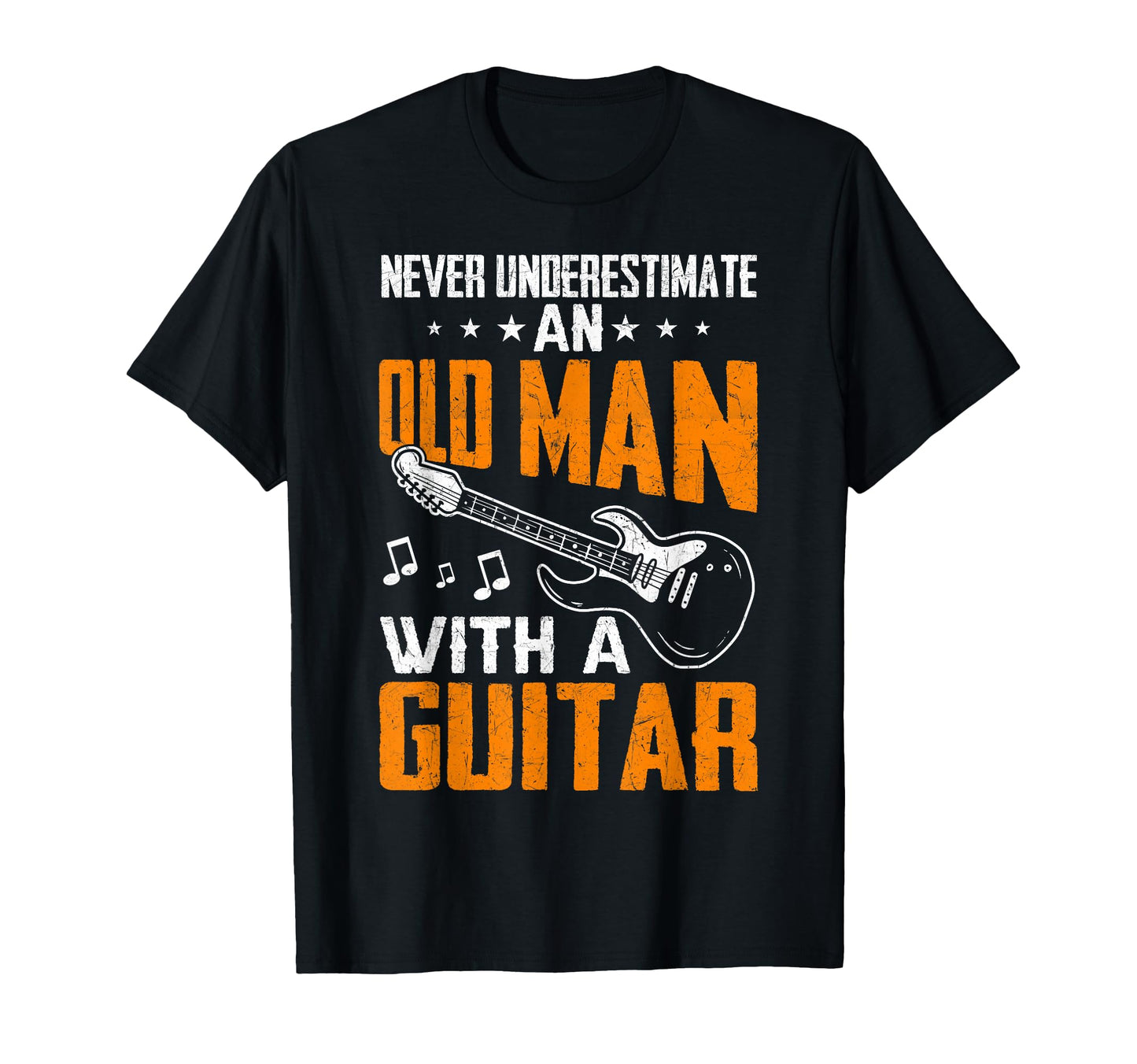 Fathers Day Never Underestimate Old T-Shirt - Graphic Print Men Women - T-Shirt, Sweatshirt, Hoodie