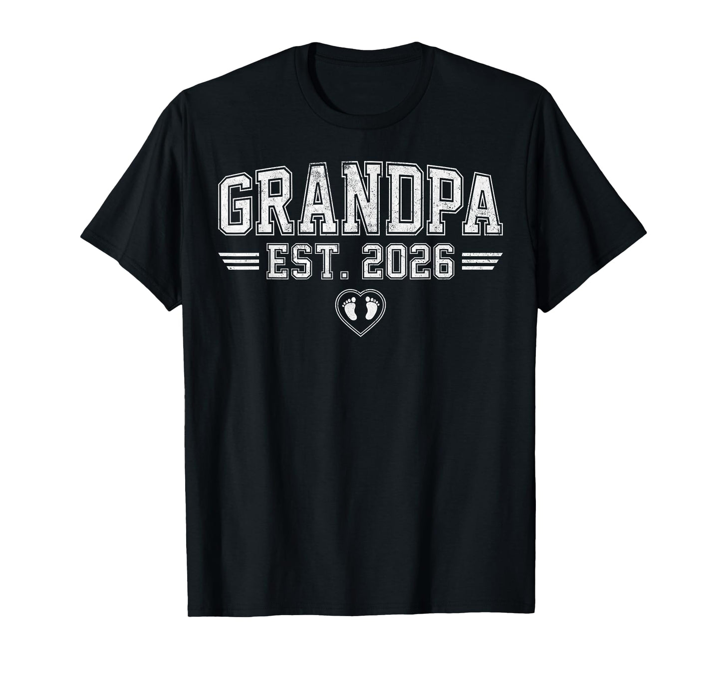 Mens Promoted To Grandpa Est 2026 T-Shirt - Unique Graphic for Adults - T-Shirt, Sweatshirt, Hoodie