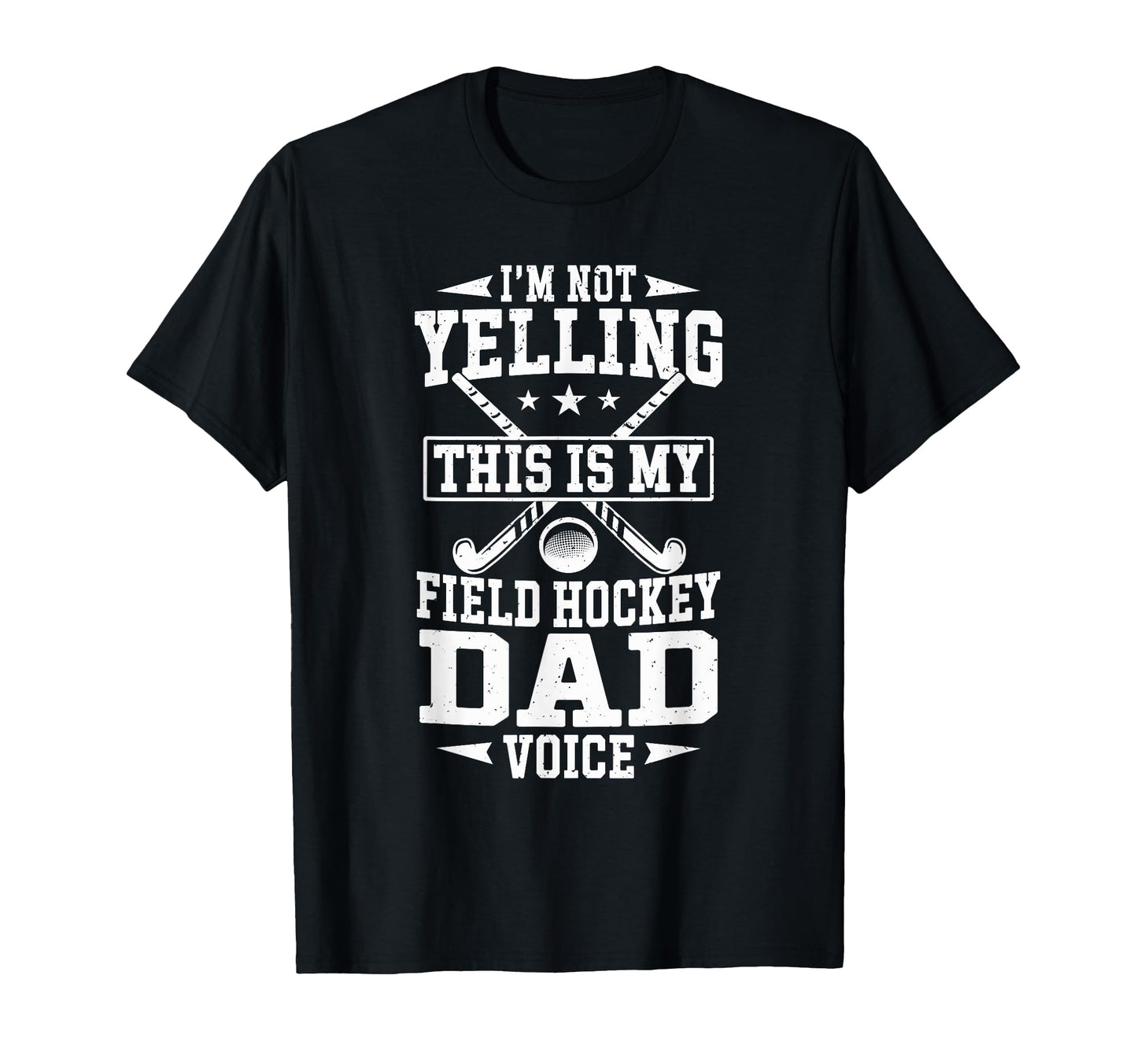 Field Hockey Dad Voice Dad Field T-Shirt - Minimalist Print Men Women - T-Shirt, Sweatshirt, Hoodie