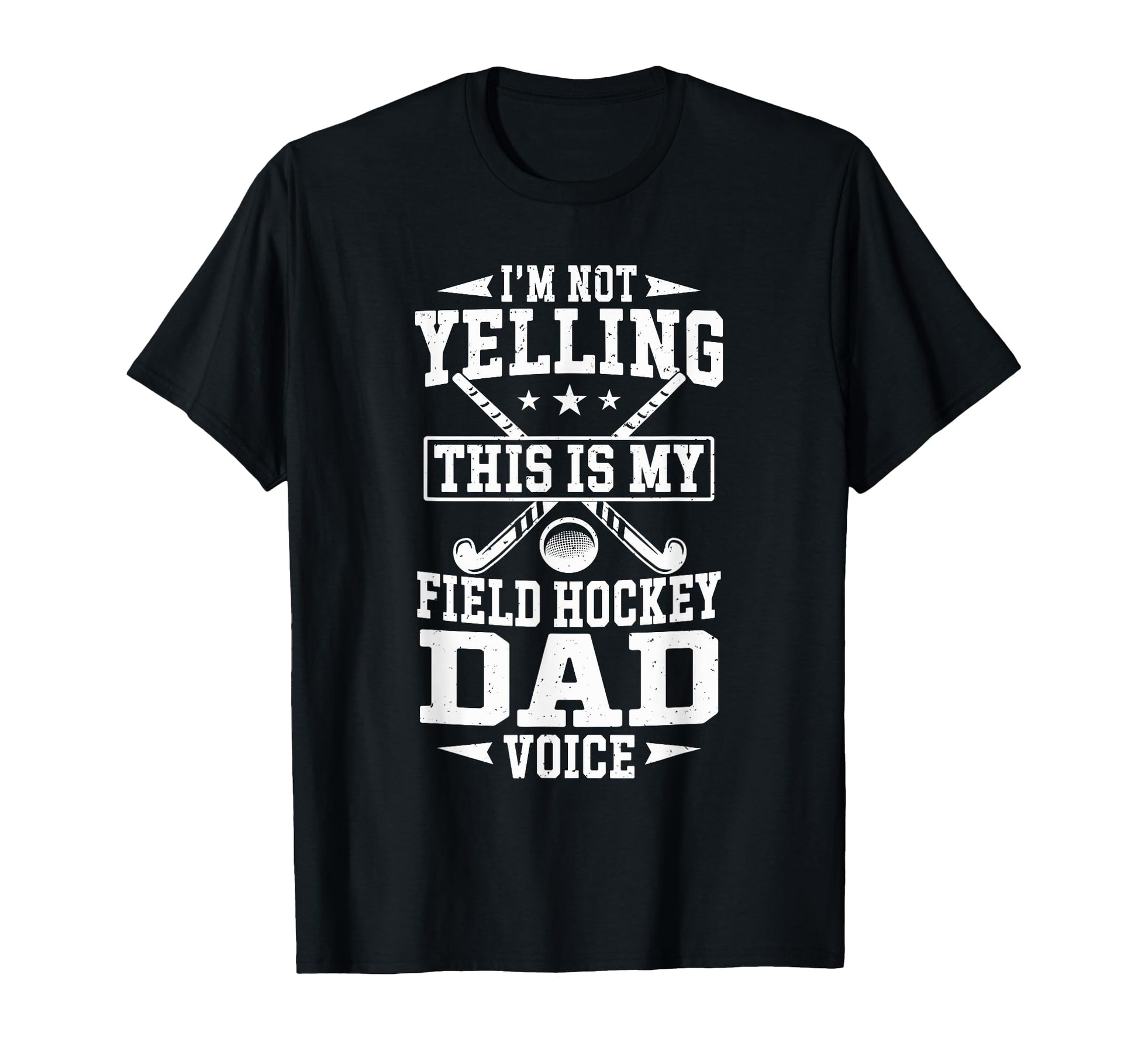 Field Hockey Dad Voice Dad Field T-Shirt - Minimalist Print Men Women - T-Shirt, Sweatshirt, Hoodie