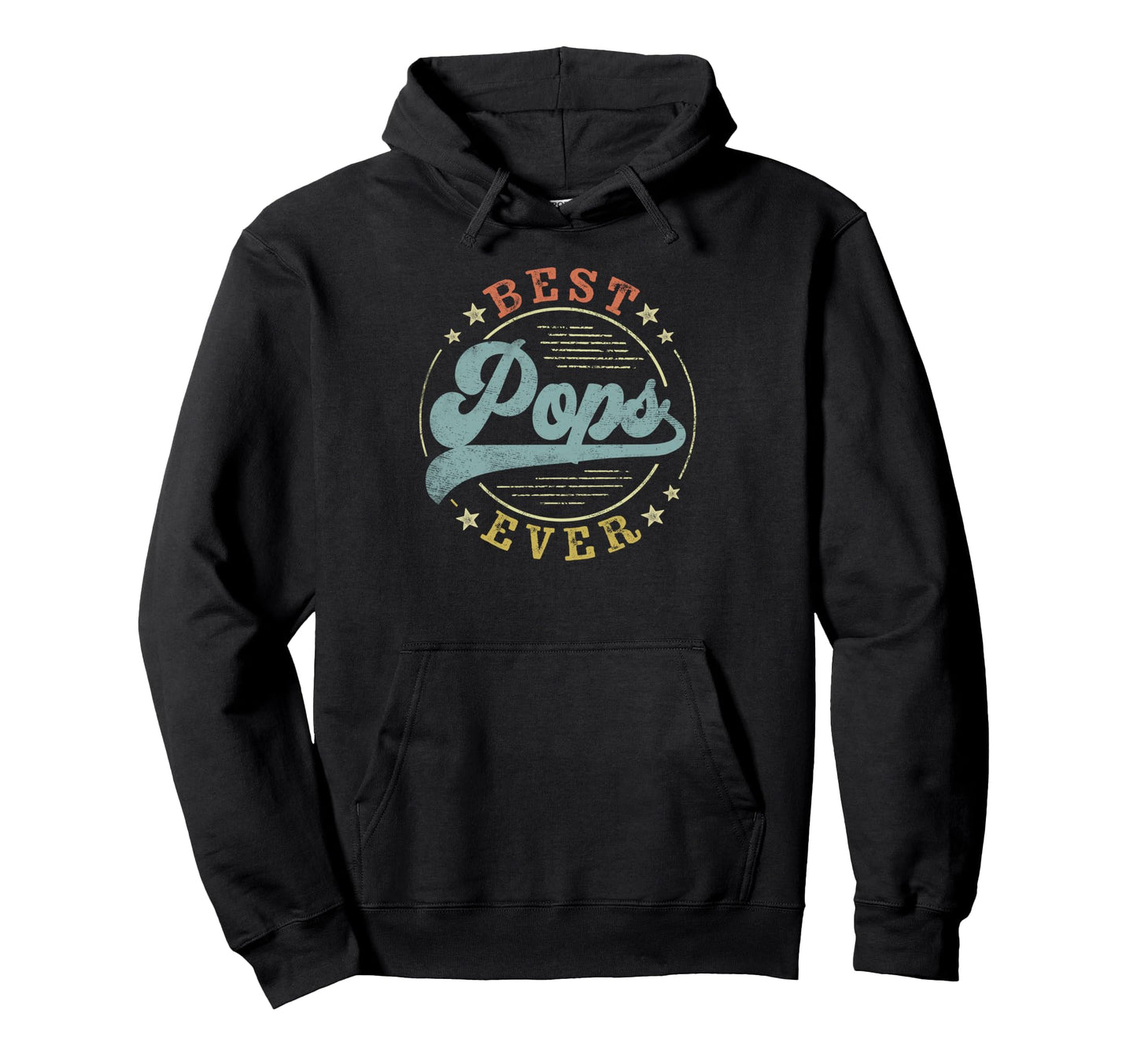 Best Pops Ever Fathers Day Pops Gifts Hoodie - Custom Art Print for Adults - T-Shirt, Sweatshirt, Hoodie