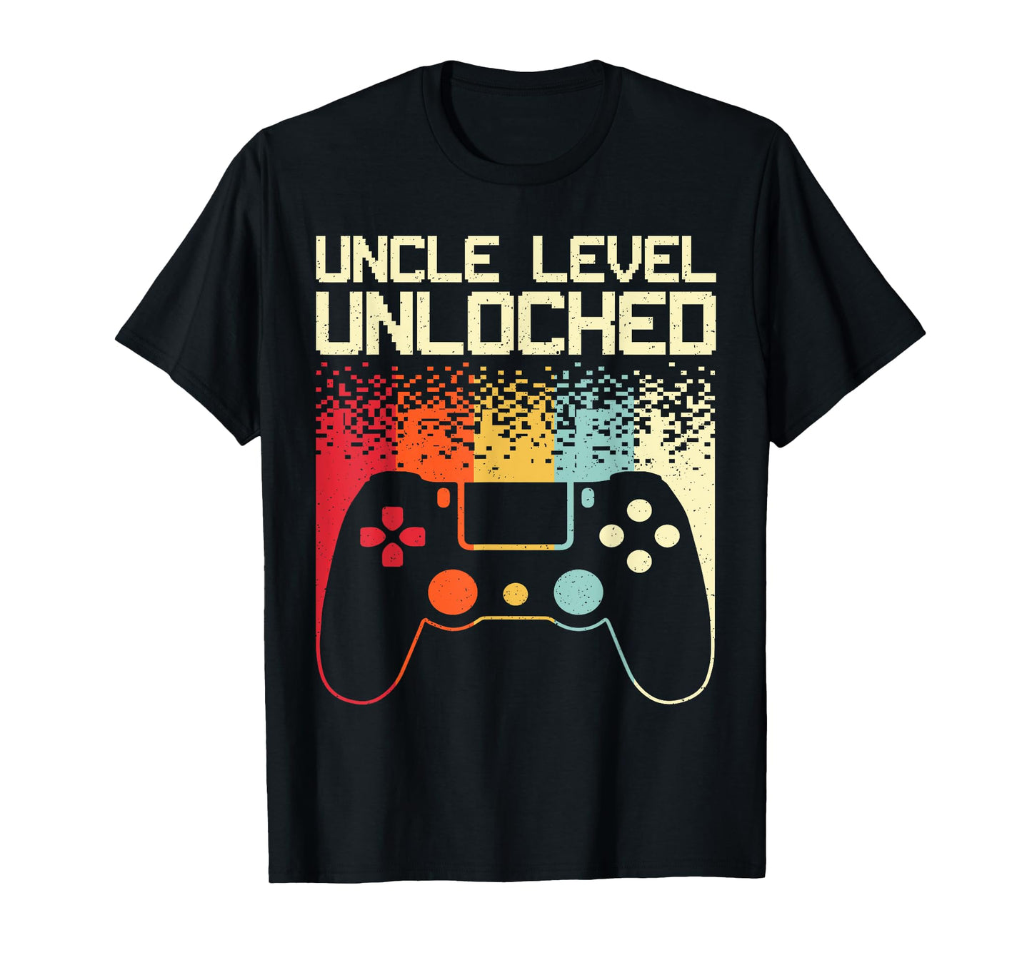 Gaming Uncle Art Video Gamer First Time T-Shirt - Minimalist Print Unisex - T-Shirt, Sweatshirt, Hoodie