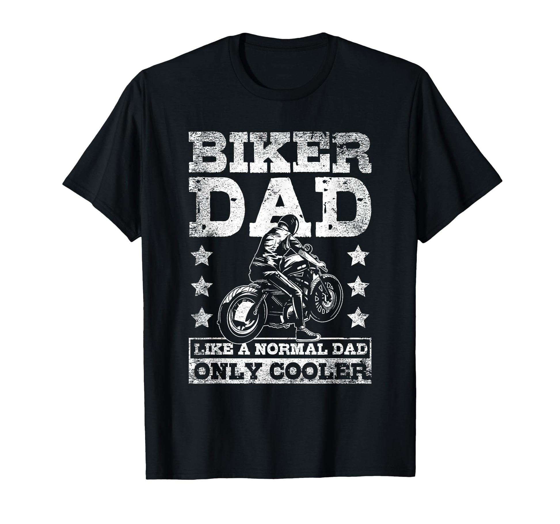 Fathers Day Dad Motorbike T-Shirt - Fun Novelty Design Men Women - T-Shirt, Sweatshirt, Hoodie