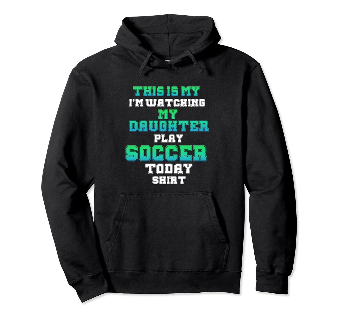 Proud Soccer Parents Mom Dad Hoodie - Novelty Apparel Unisex - T-Shirt, Sweatshirt, Hoodie