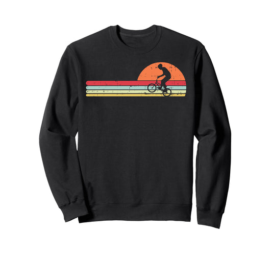 Bmx Biker Stunt Racing Biking Sweatshirt - Graphic Print for Adults - T-Shirt, Sweatshirt, Hoodie