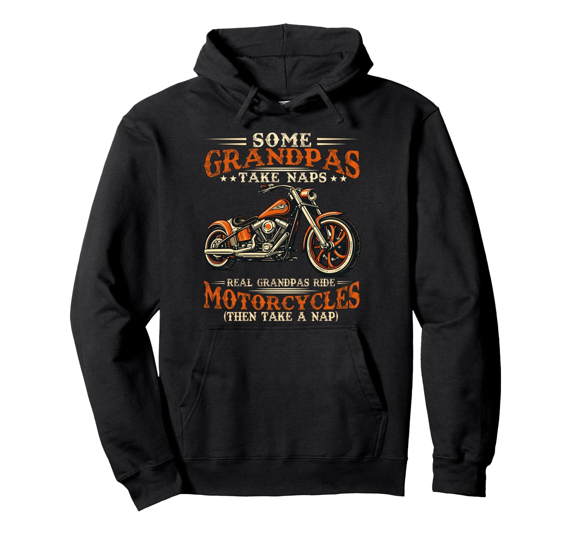 Some Grandpas Take Naps Real Grandpas Hoodie - Aesthetic Graphic Unisex - T-Shirt, Sweatshirt, Hoodie