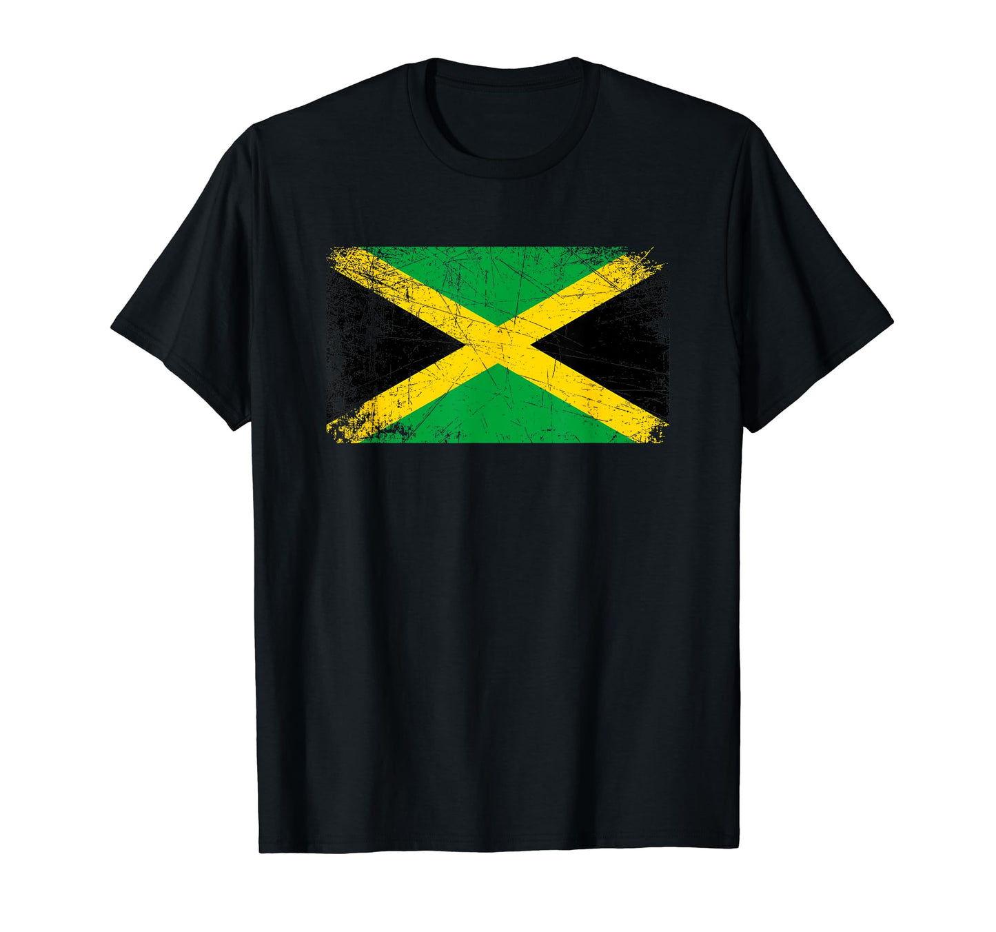 Made Jamaica Jamaican Flag Gift T-Shirt - Graphic Print Men Women - T-Shirt, Sweatshirt, Hoodie