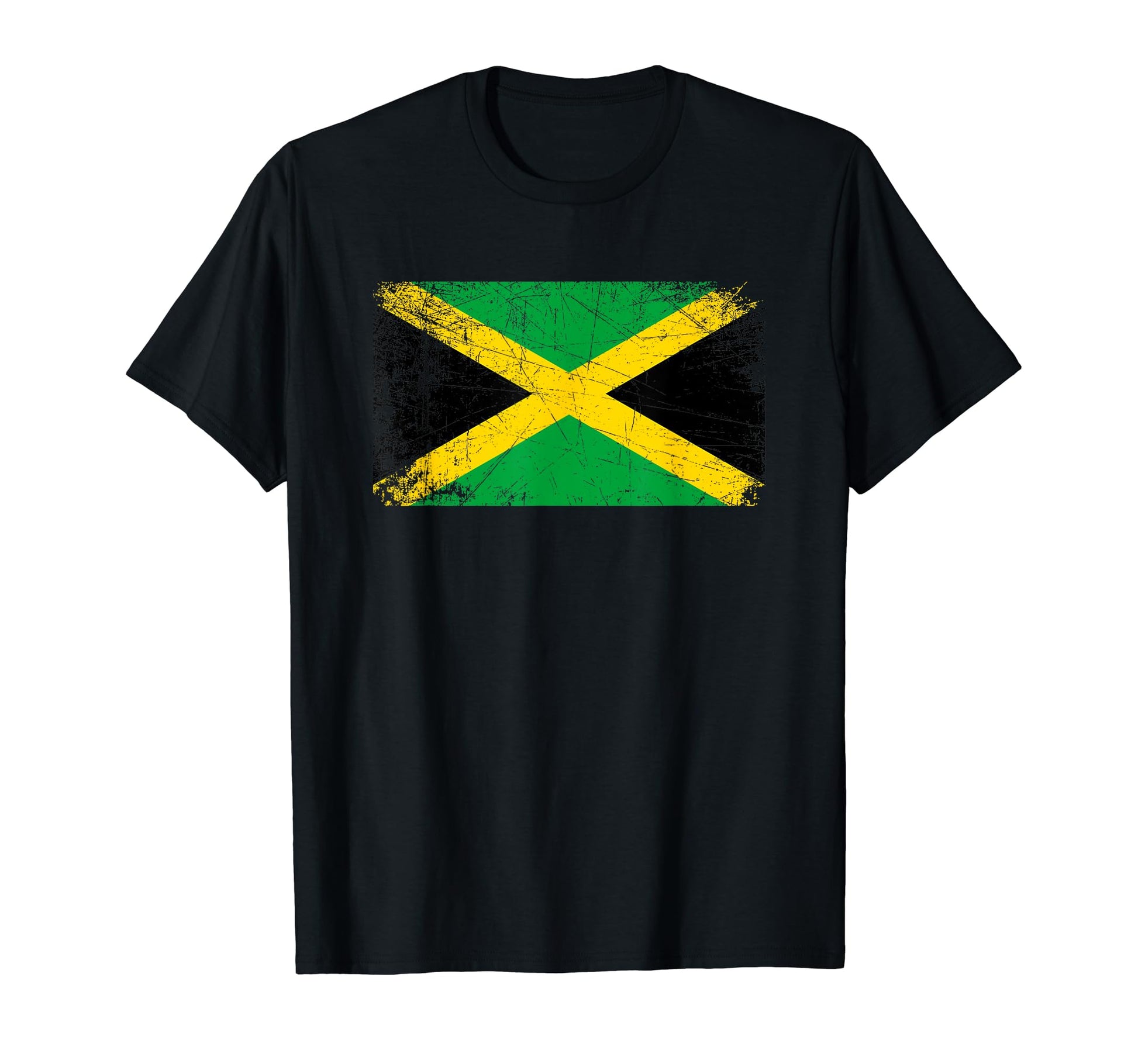 Made Jamaica Jamaican Flag Gift T-Shirt - Graphic Print Men Women - T-Shirt, Sweatshirt, Hoodie