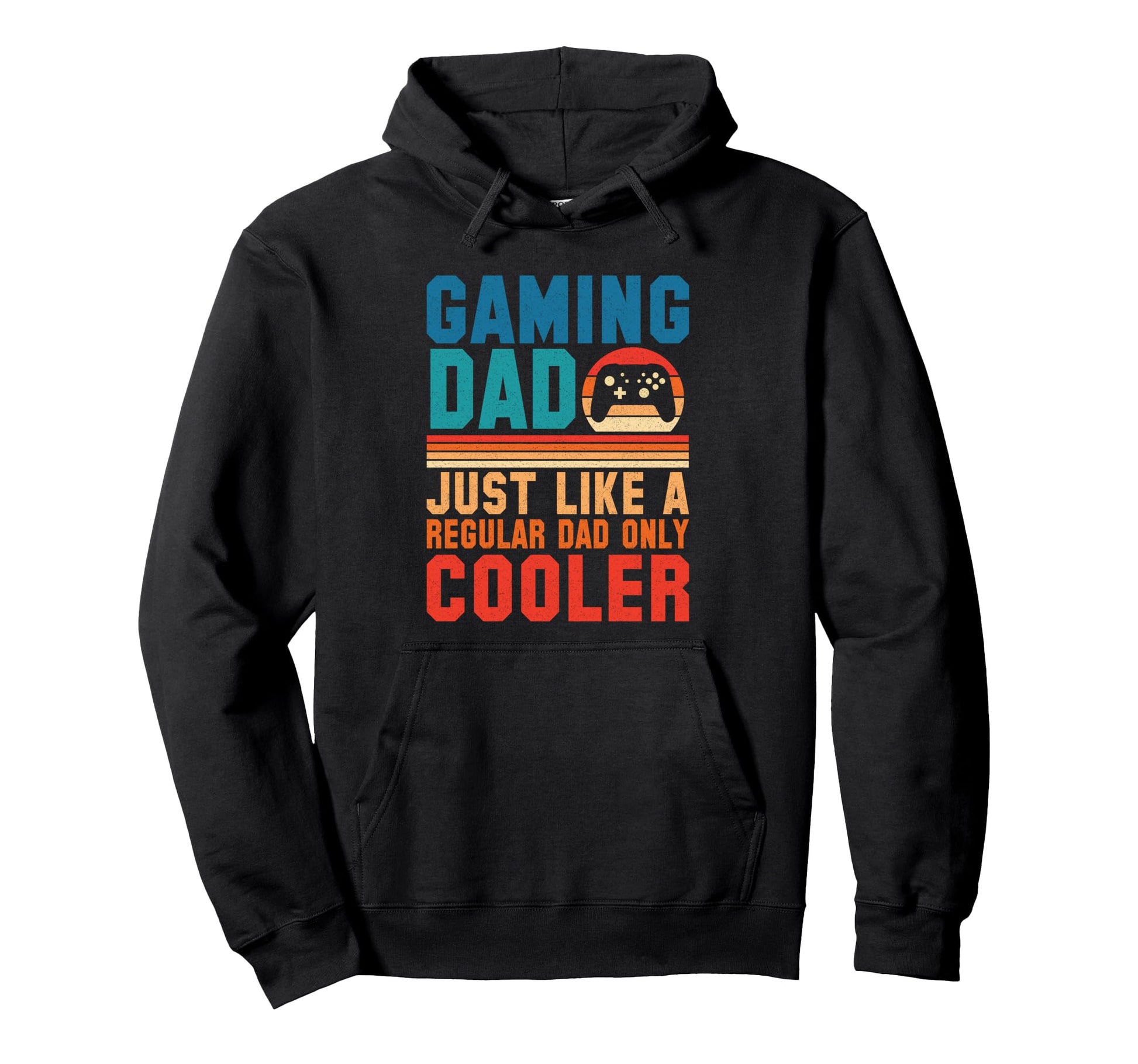Gaming Dad Just Like Regular Dad Only Hoodie - Minimalist Print for Adults - T-Shirt, Sweatshirt, Hoodie