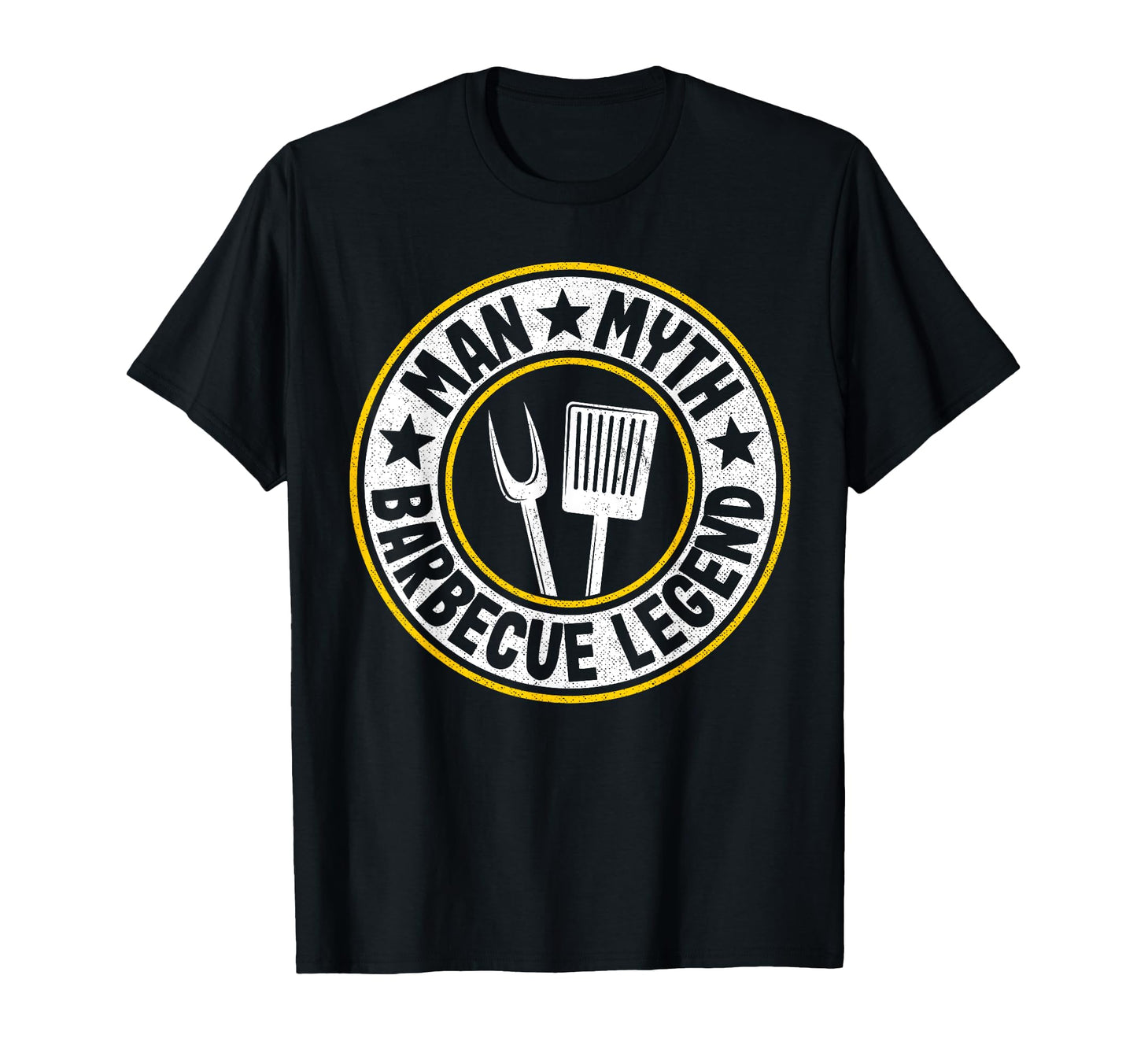 Myth Barbecue Legend Dad Bbq Meat T-Shirt - Graphic Print for Adults - T-Shirt, Sweatshirt, Hoodie