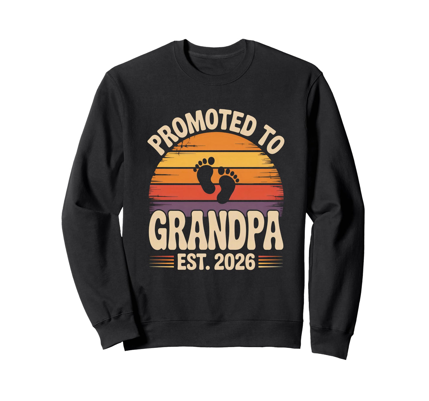 First Time Grandpa Est 2026 New Sweatshirt - Minimalist Print Unisex - T-Shirt, Sweatshirt, Hoodie