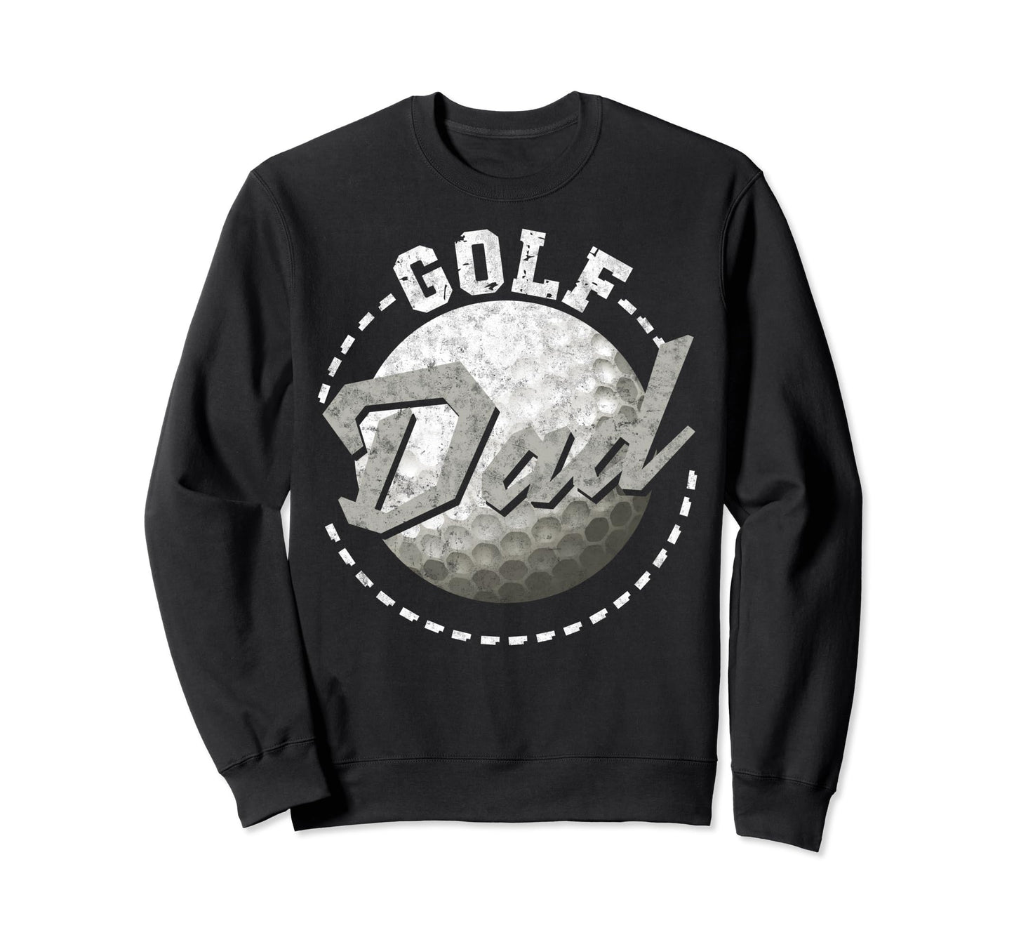 Golf Dad Father Golfer Fathers Day Sweatshirt - Minimalist Print Unisex - T-Shirt, Sweatshirt, Hoodie