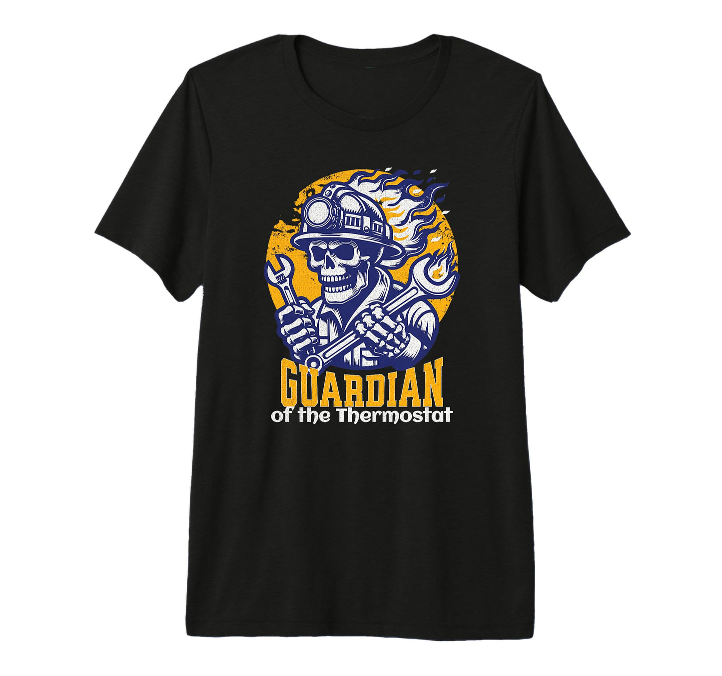 Funny Dad Guardian Thermostat Tri T-Shirt - Fun Novelty Design Men Women - T-Shirt, Sweatshirt, Hoodie