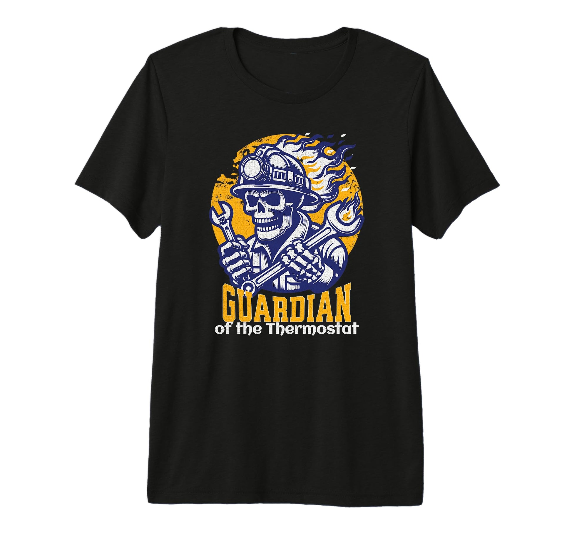 Funny Dad Guardian Thermostat Tri T-Shirt - Fun Novelty Design Men Women - T-Shirt, Sweatshirt, Hoodie