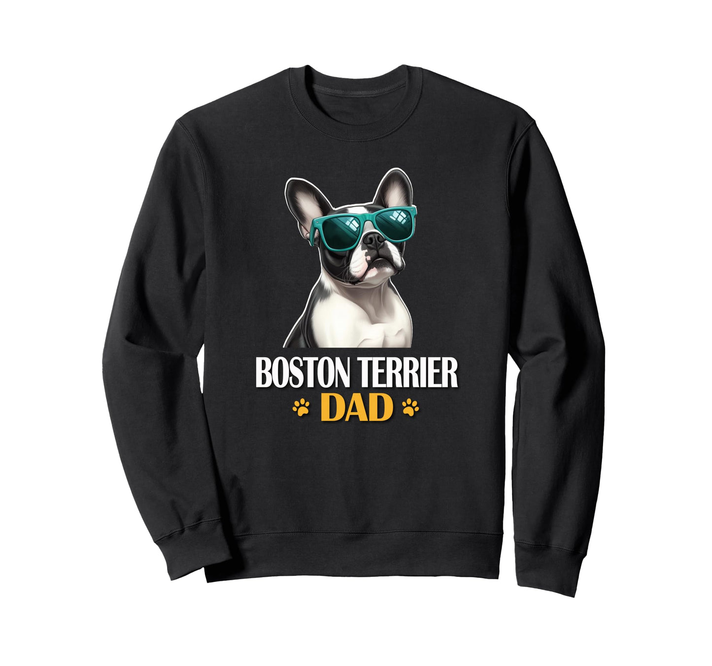 Mens Sunglasses Boston Sweatshirt - Casual Everyday Wear for Adults - T-Shirt, Sweatshirt, Hoodie