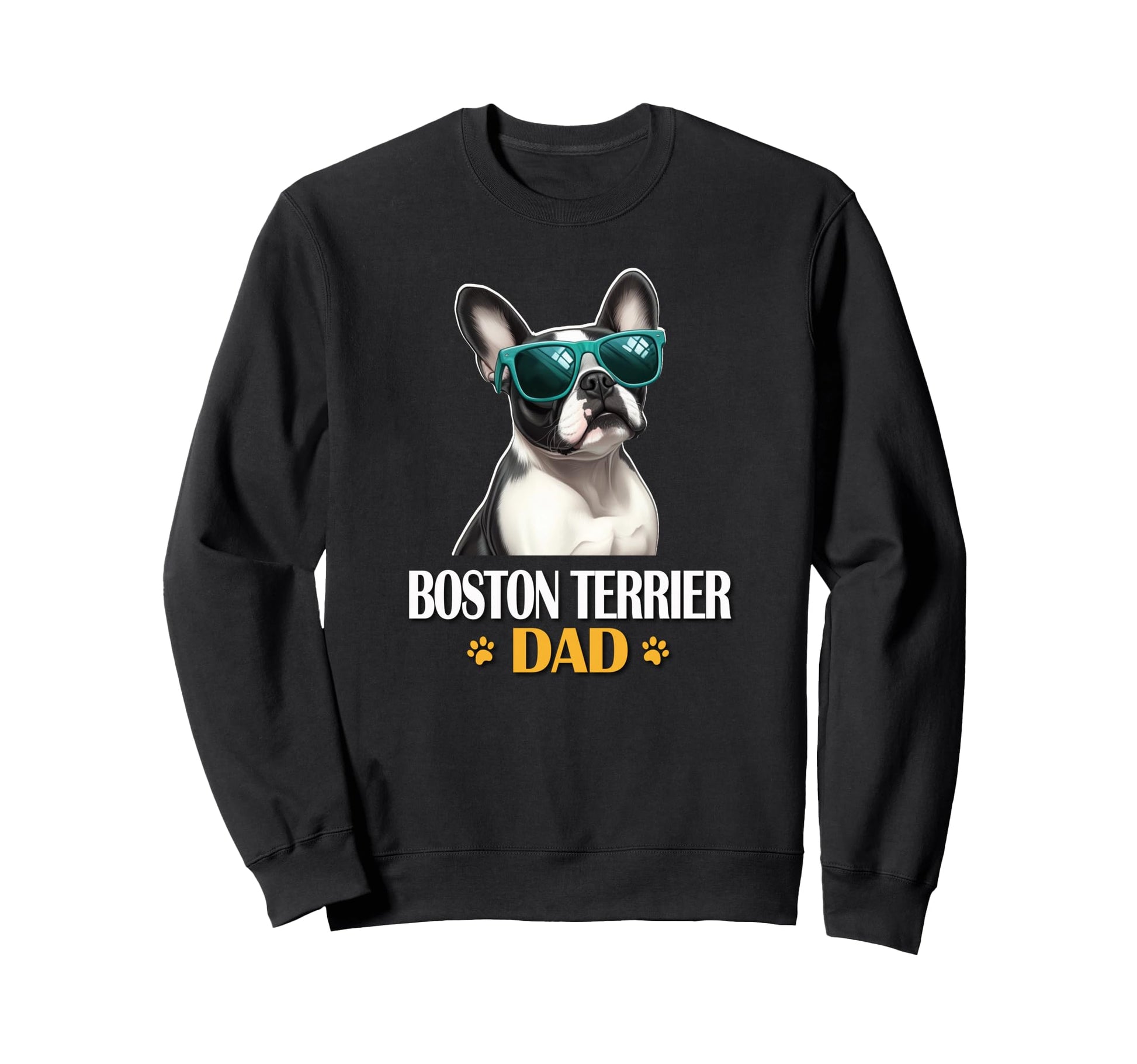Mens Sunglasses Boston Sweatshirt - Casual Everyday Wear for Adults - T-Shirt, Sweatshirt, Hoodie