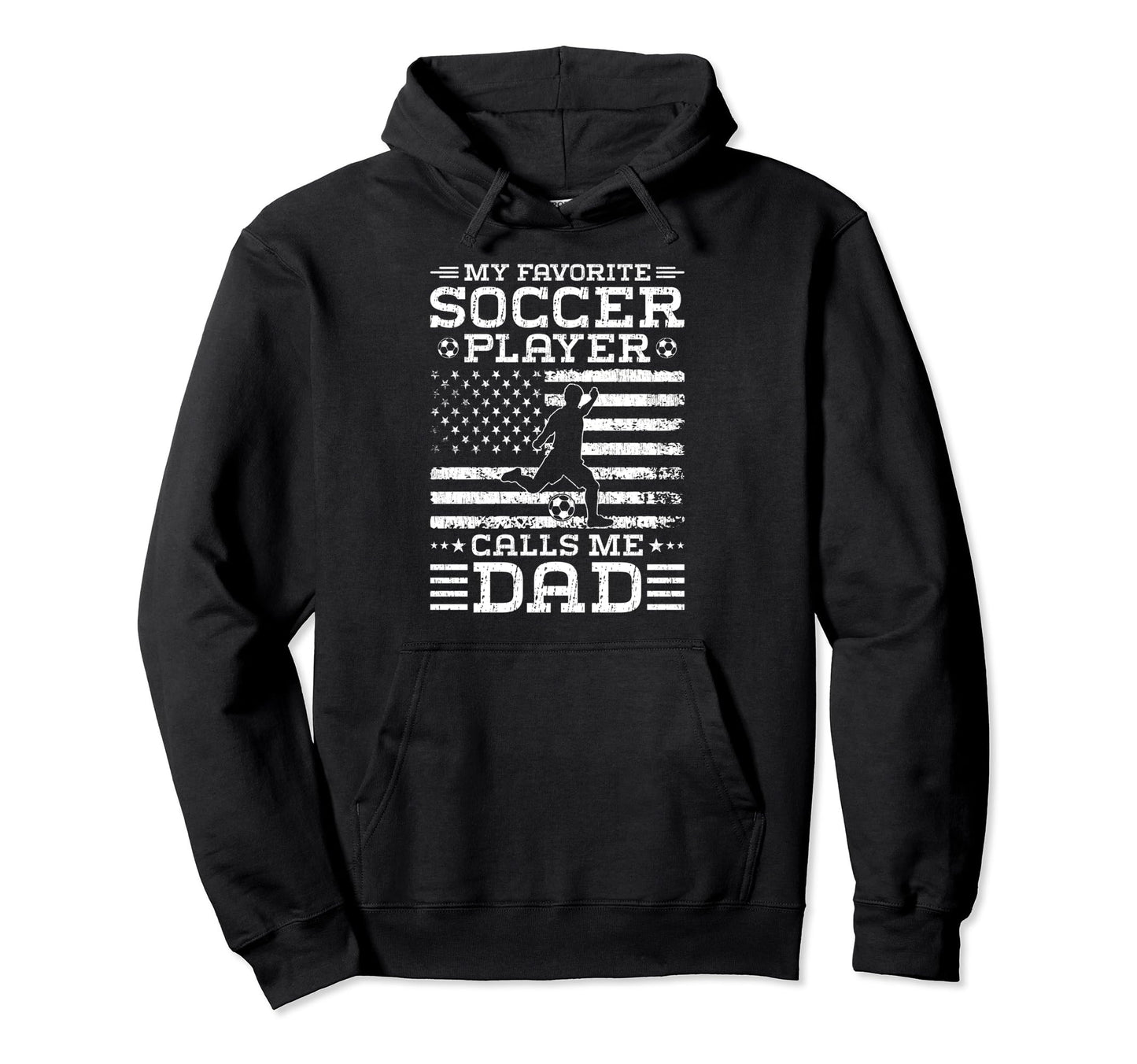 My Favorite Soccer Player Calls Hoodie - Casual Everyday Wear for Adults - T-Shirt, Sweatshirt, Hoodie