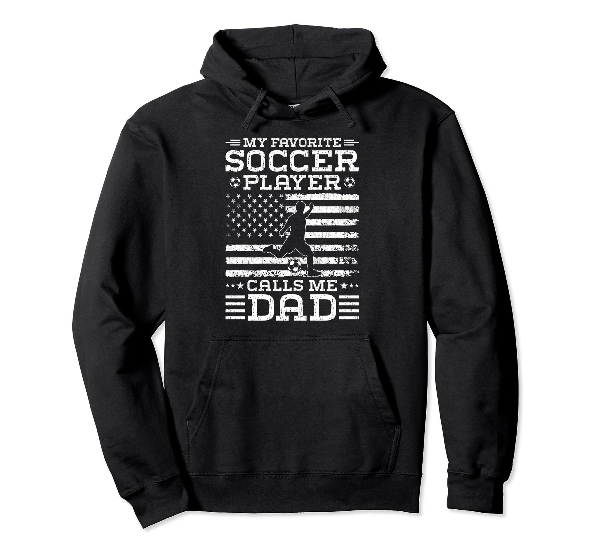 My Favorite Soccer Player Calls Hoodie - Casual Everyday Wear for Adults - T-Shirt, Sweatshirt, Hoodie