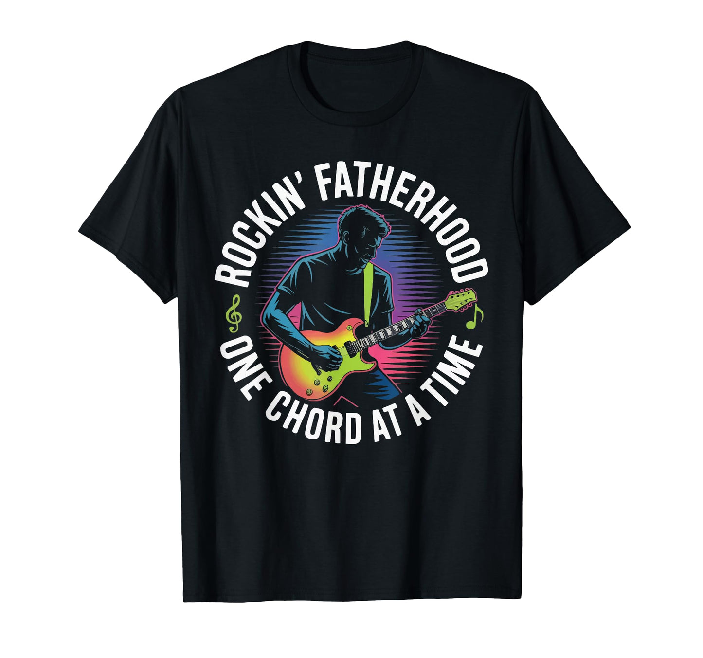 Guitarist Dad Guitar Player Daddy T-Shirt - Minimalist Print Unisex - T-Shirt, Sweatshirt, Hoodie