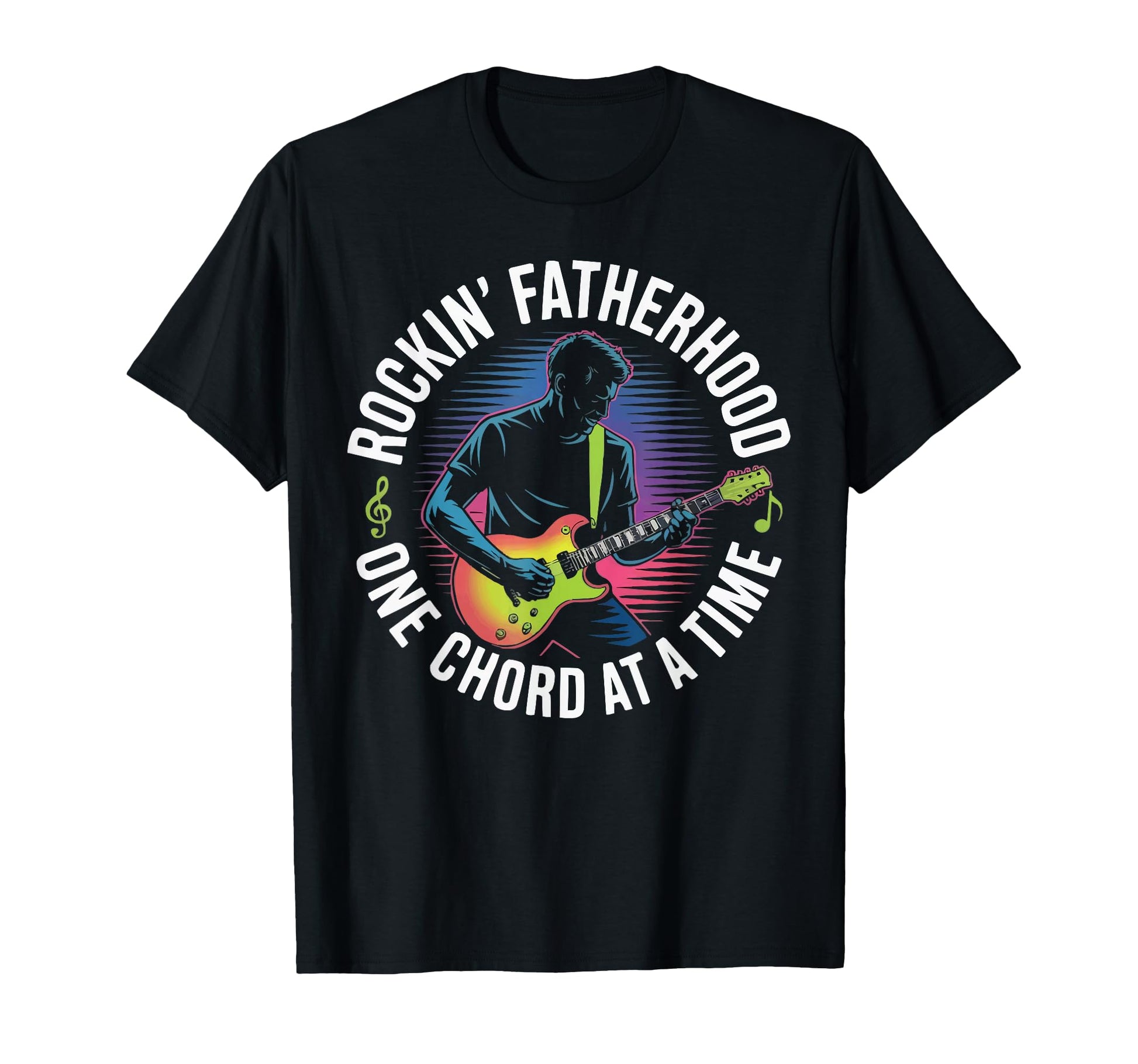 Guitarist Dad Guitar Player Daddy T-Shirt - Minimalist Print Unisex - T-Shirt, Sweatshirt, Hoodie
