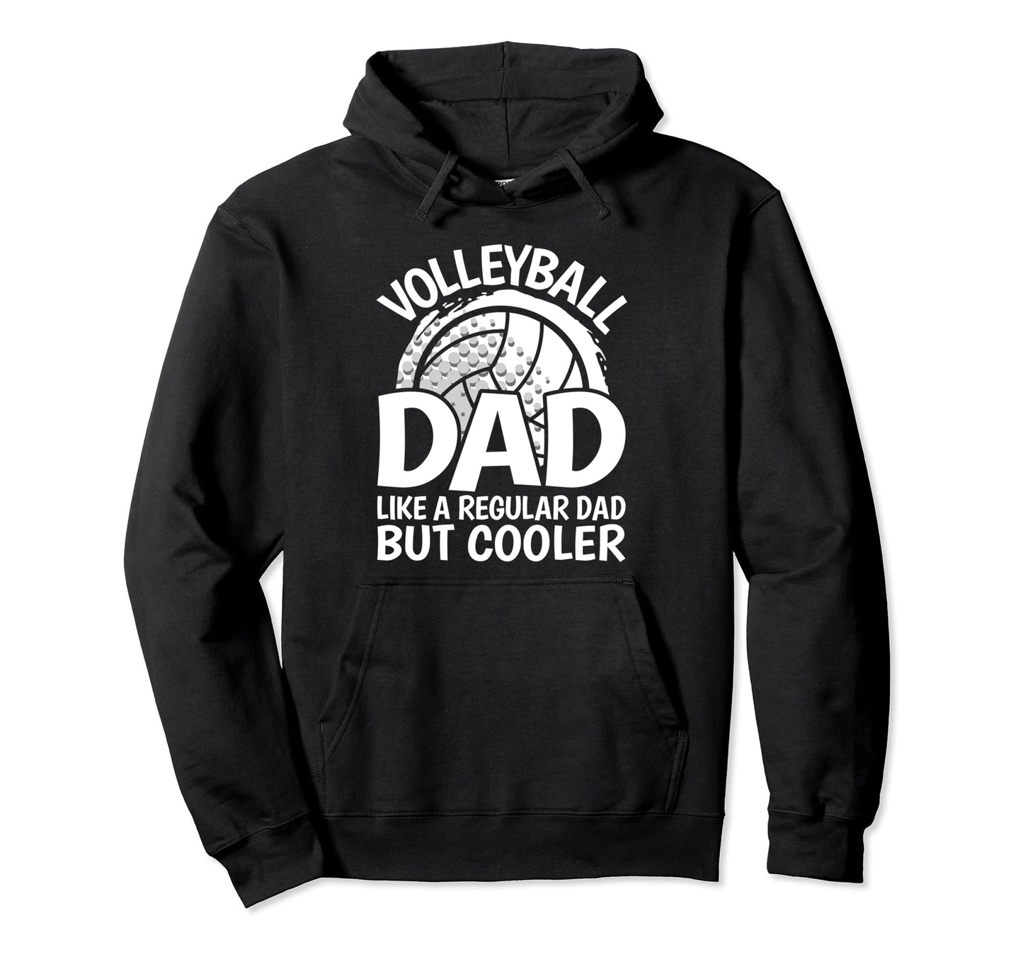 Volleyball Dad Like Regular Dad But Hoodie - Minimalist Print Unisex - T-Shirt, Sweatshirt, Hoodie