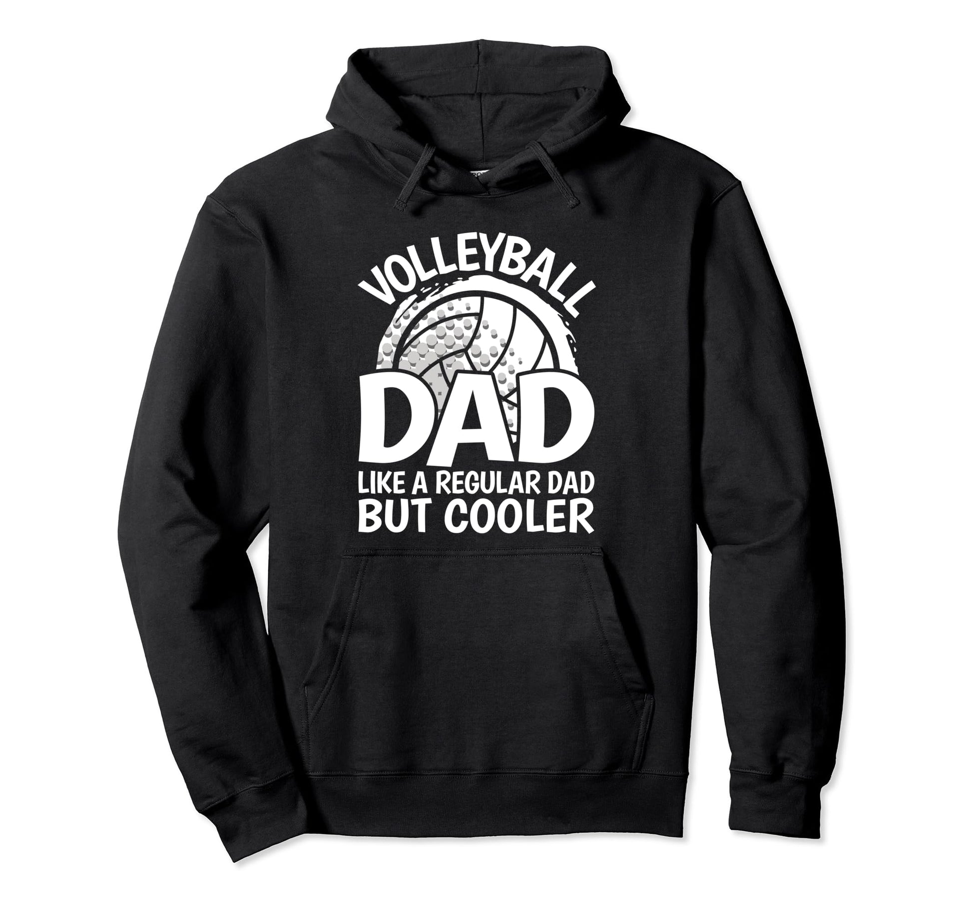 Volleyball Dad Like Regular Dad But Hoodie - Minimalist Print Unisex - T-Shirt, Sweatshirt, Hoodie
